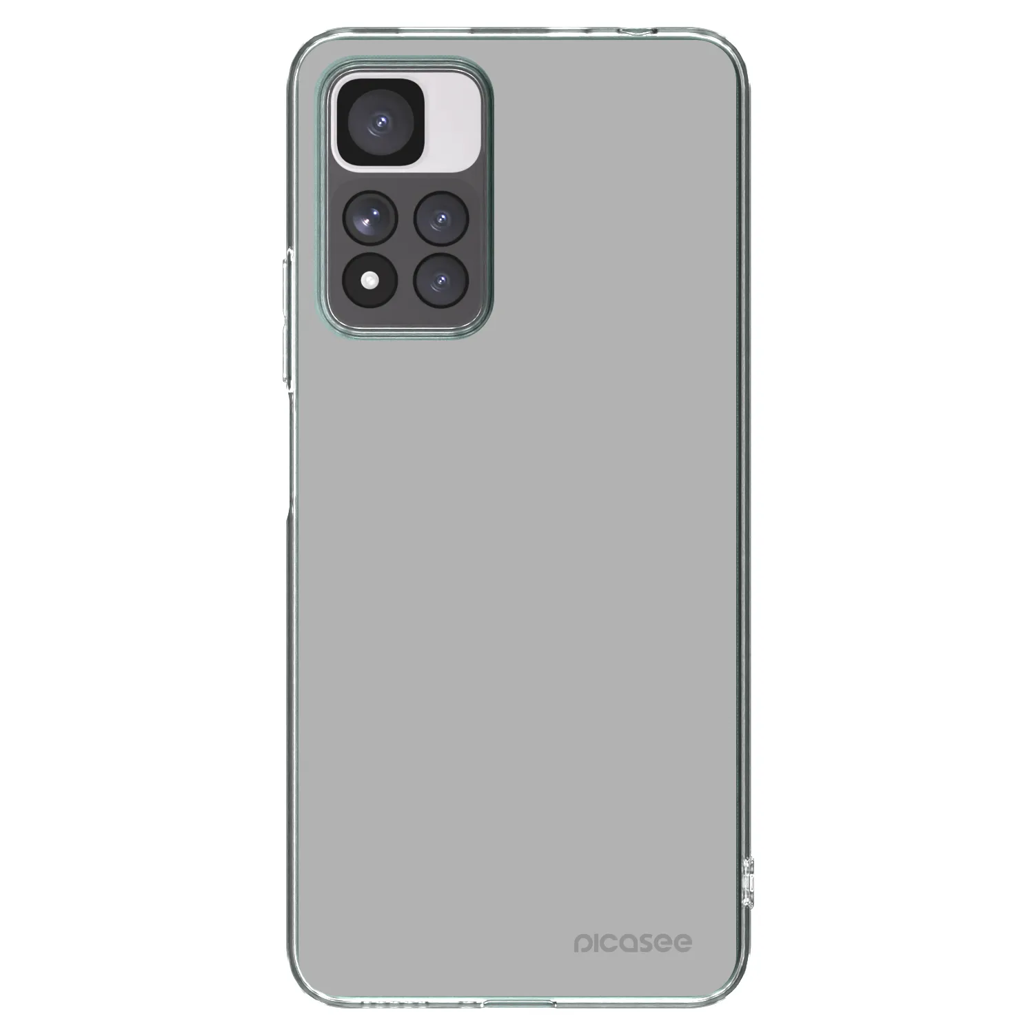 Picasee silikónový prehľadný obal pre Xiaomi Redmi Note 11 Pro+ 5G - Stone
