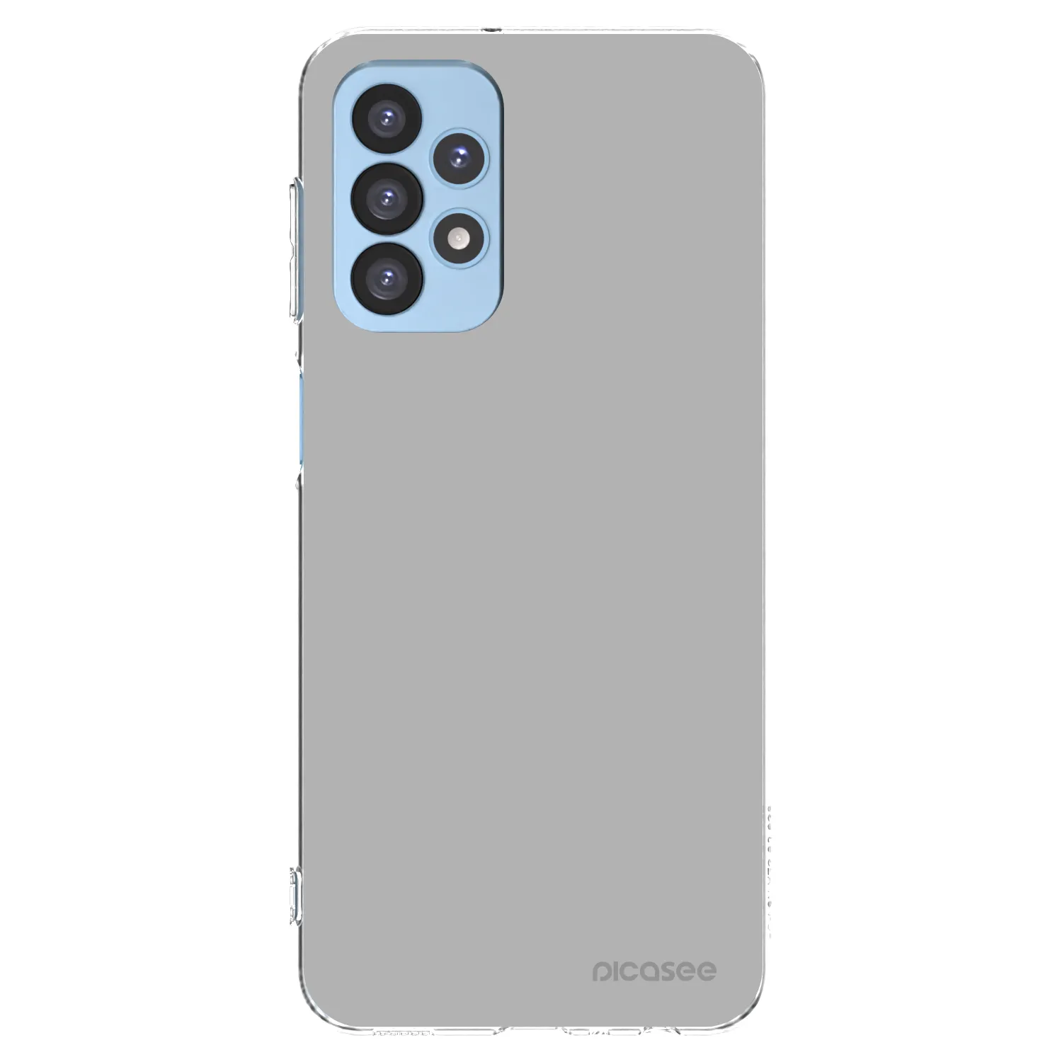 Picasee silikónový prehľadný obal pre Samsung Galaxy A23 A235F 4G - Stone