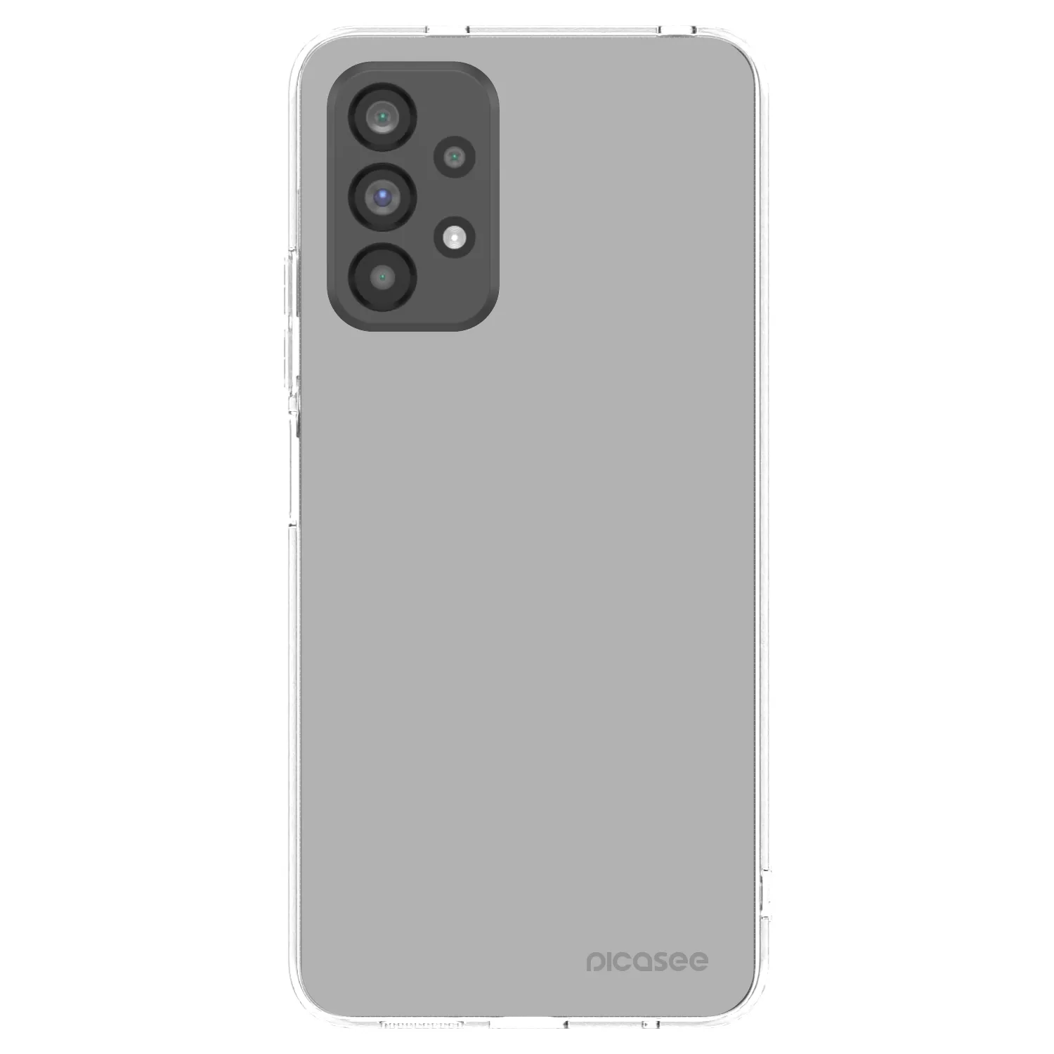 Picasee silikónový prehľadný obal pre Samsung Galaxy A73 5G - Stone