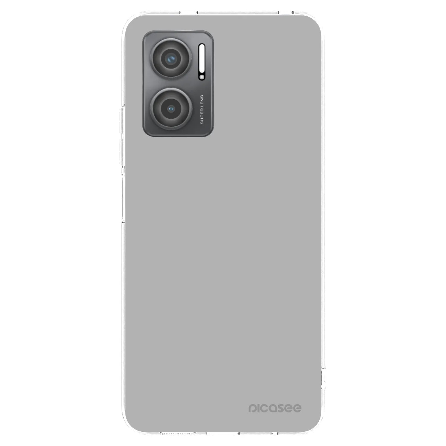 Silikónový prehľadný obal pre Xiaomi Redmi 10 5G - Stone