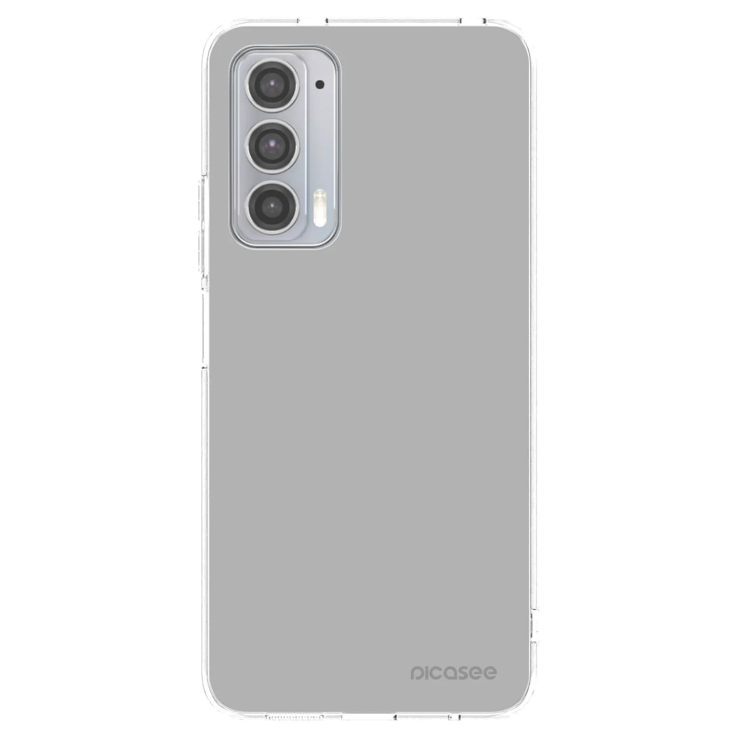 Picasee silikónový prehľadný obal pre Motorola Edge 20 - Stone