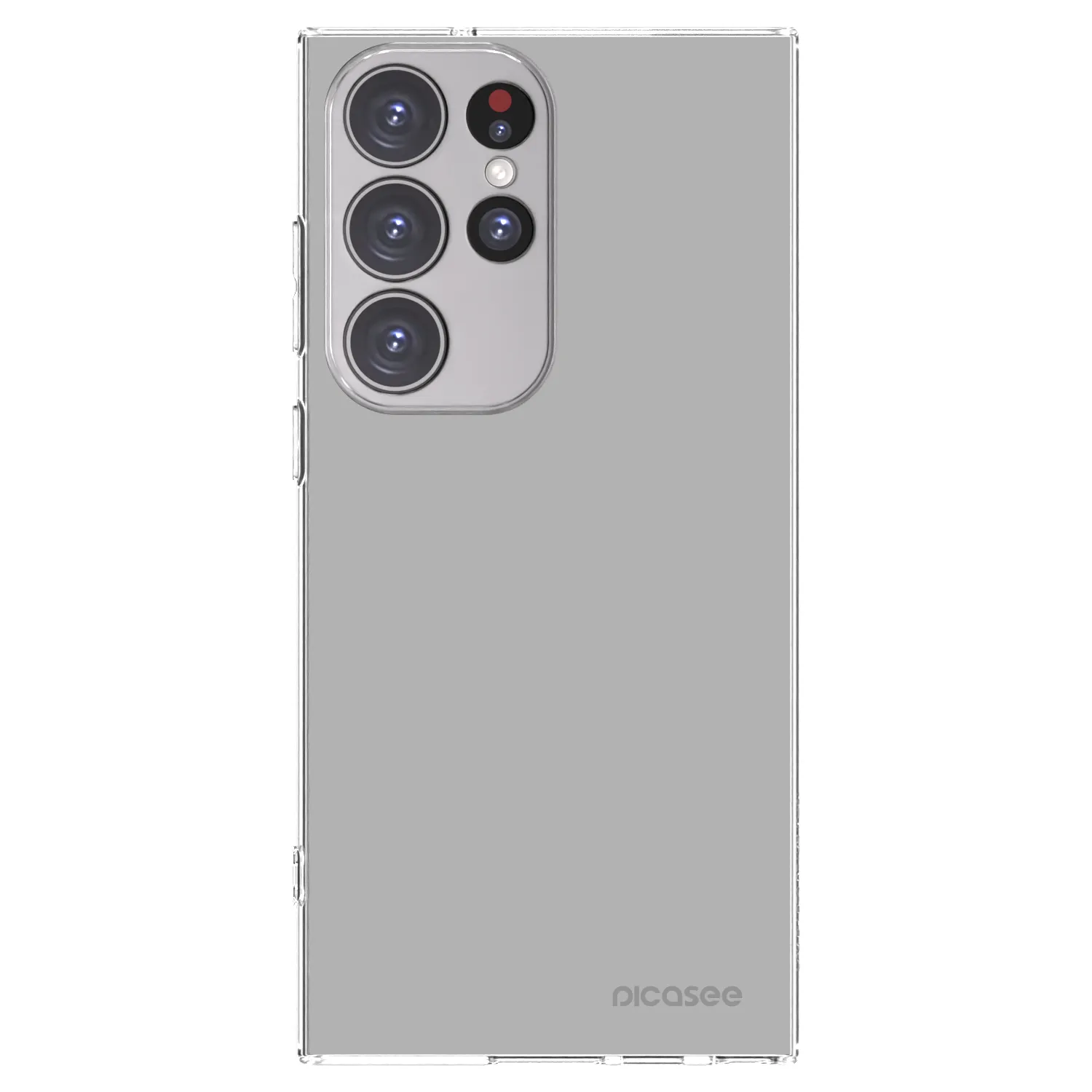 Picasee silikónový prehľadný obal pre Samsung Galaxy S23 Ultra 5G - Stone