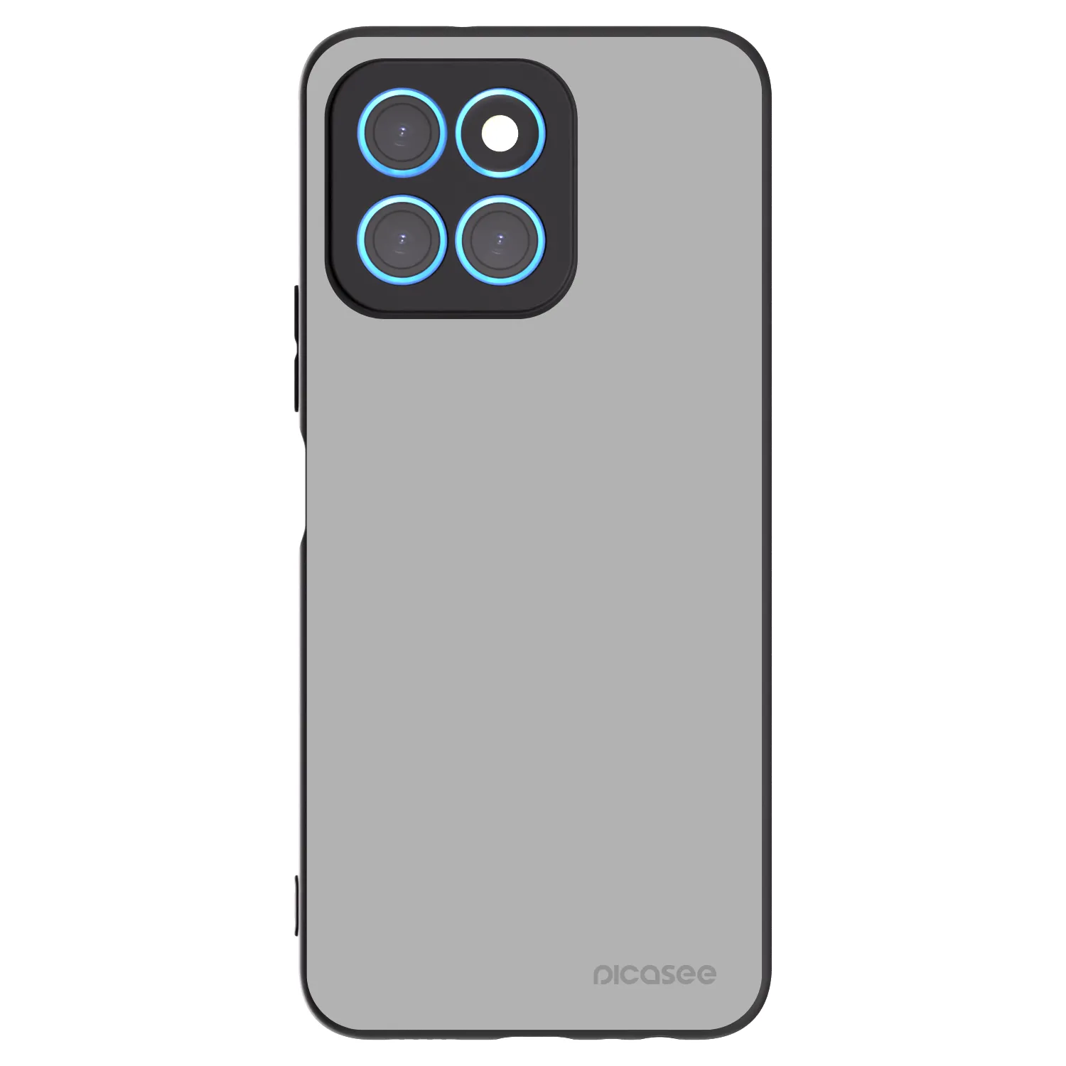 Picasee silikónový čierny obal pre Honor X6 - Stone