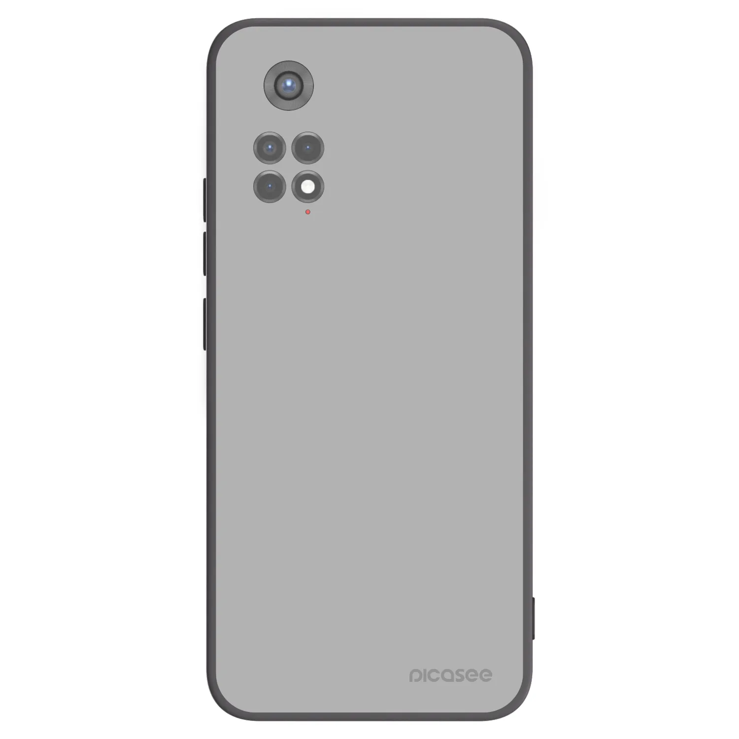 Picasee silikónový čierny obal pre Xiaomi Redmi Note 11S 5G - Stone
