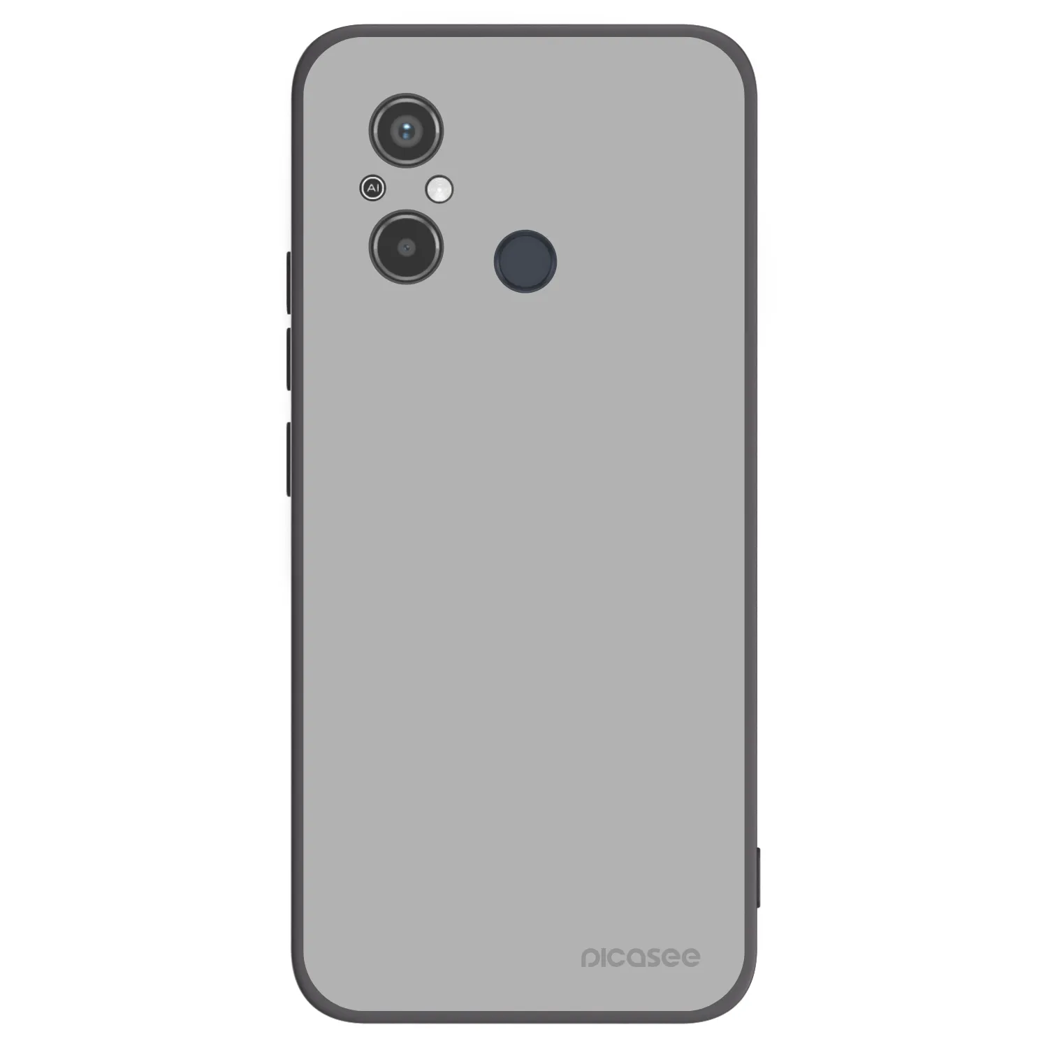 Silikónový čierny obal pre Xiaomi Redmi 12C - Stone