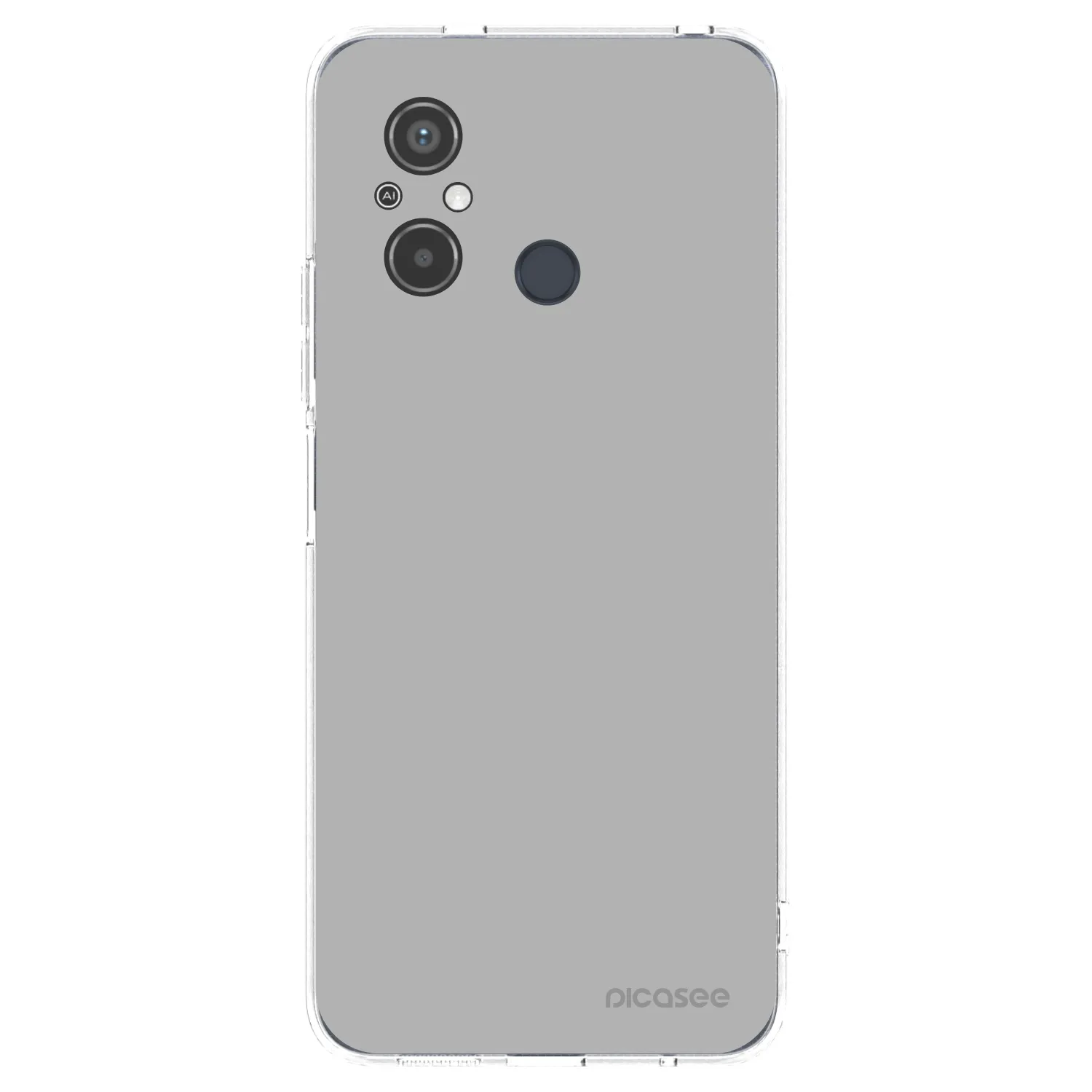 Silikónový prehľadný obal pre Xiaomi Redmi 12C - Stone