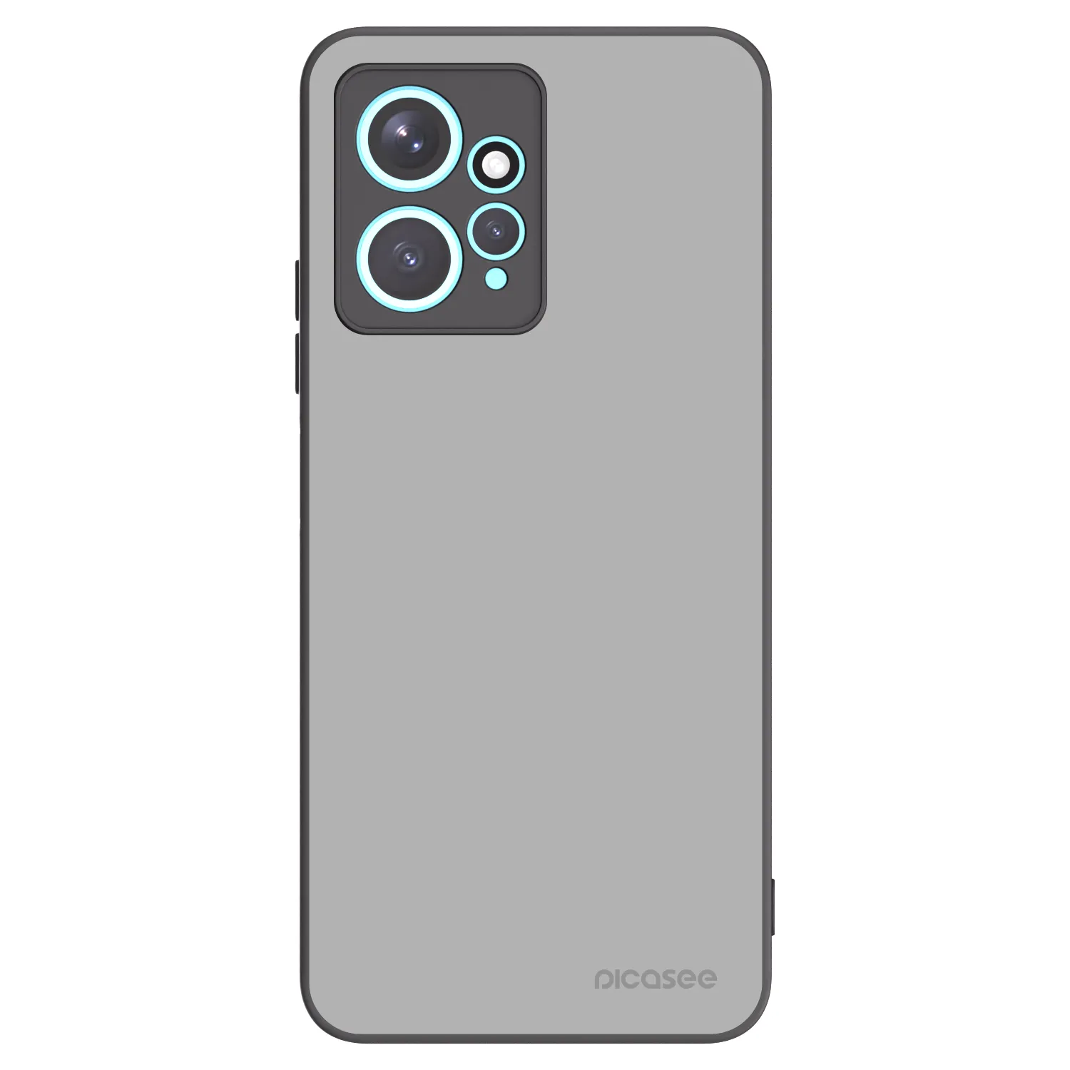 Picasee silikónový čierny obal pre Xiaomi Redmi Note 12 4G - Stone