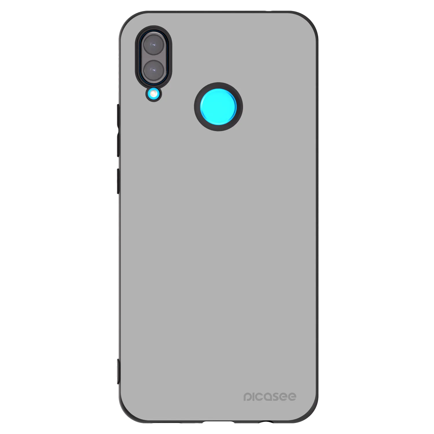 Picasee silikónový čierny obal pre Huawei Nova 3 - Stone