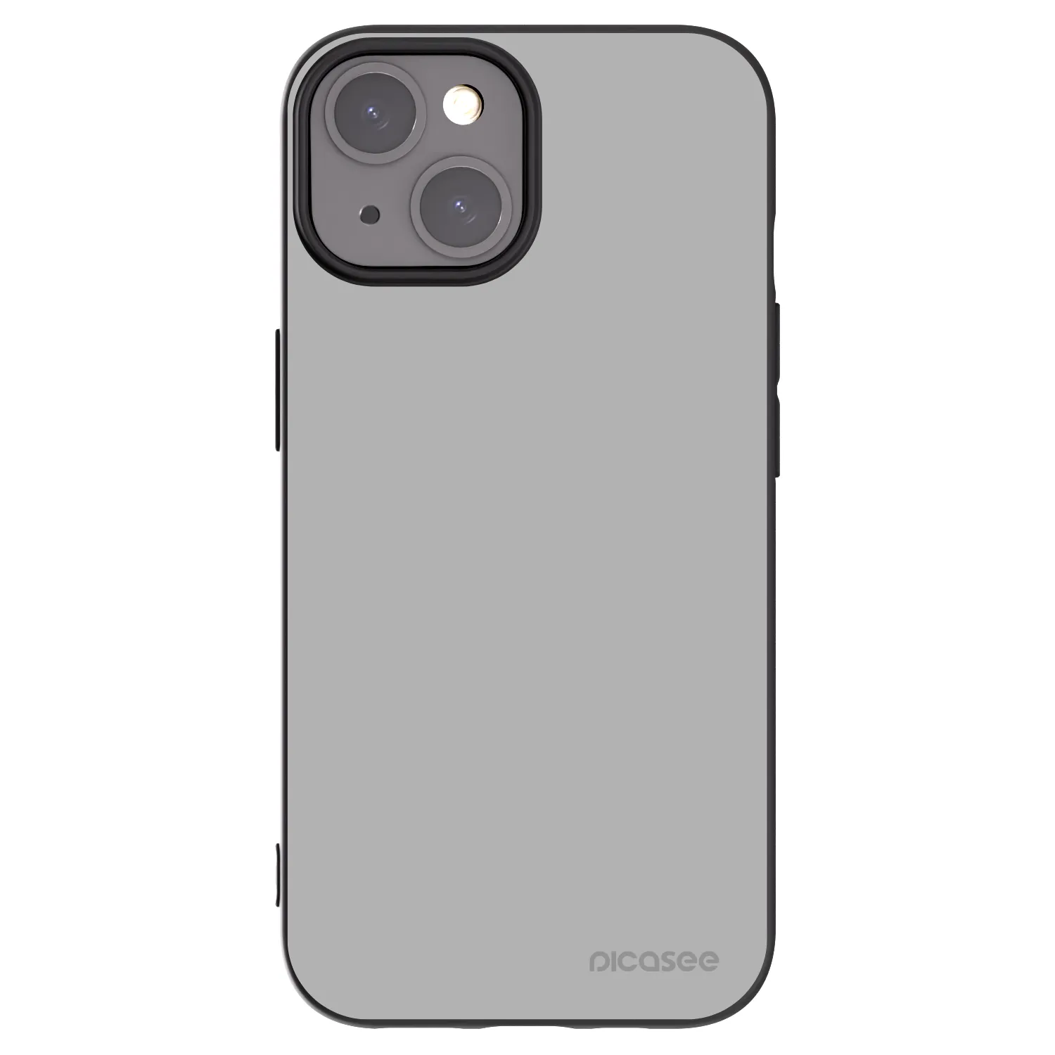 Silikónový čierny obal pre Apple iPhone 15 - Stone