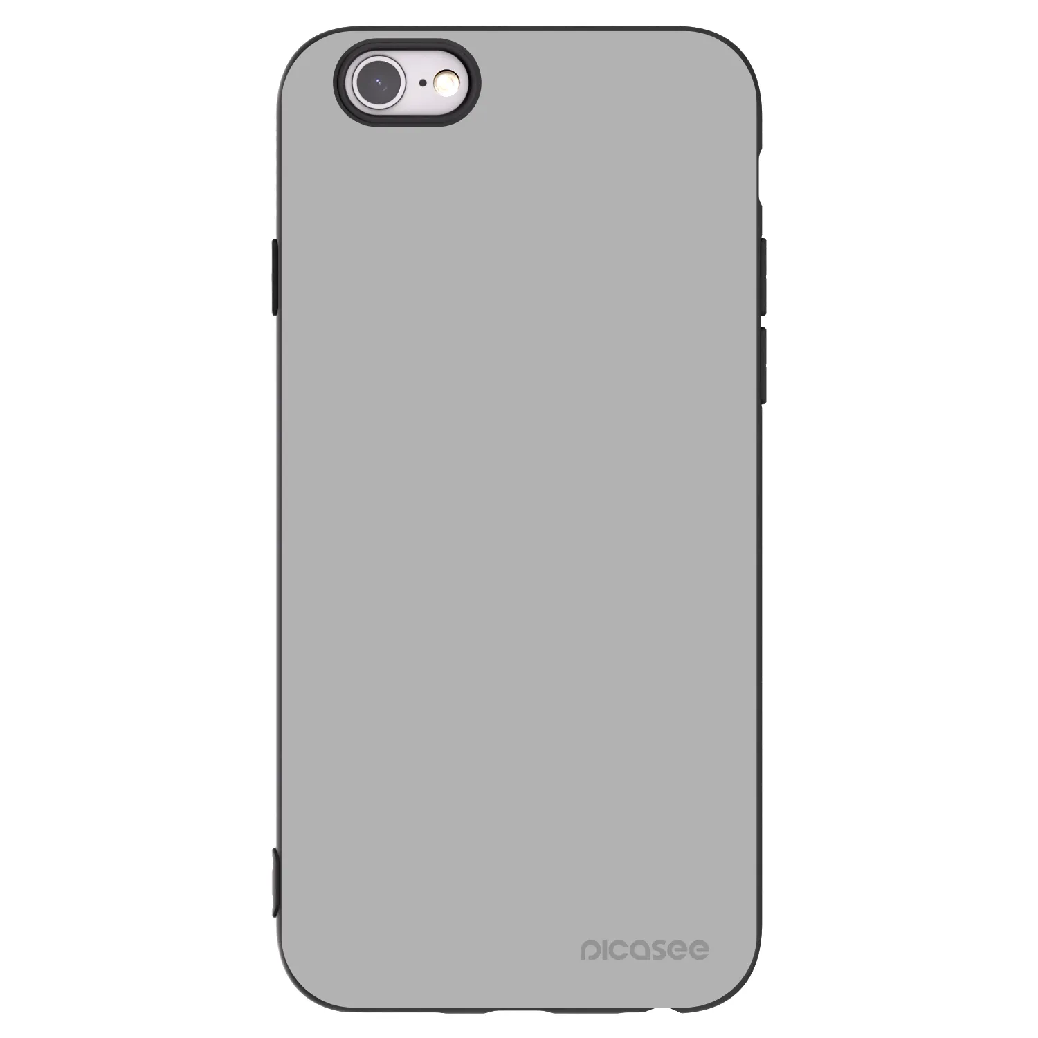 Picasee silikónový čierny obal pre Apple iPhone 6/6S - Stone