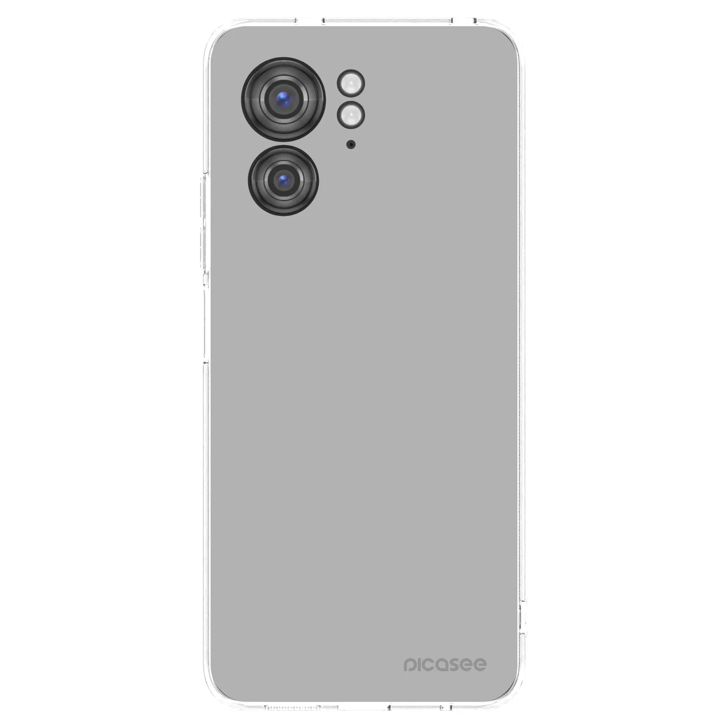 Picasee silikónový prehľadný obal pre Motorola Edge 40 - Stone