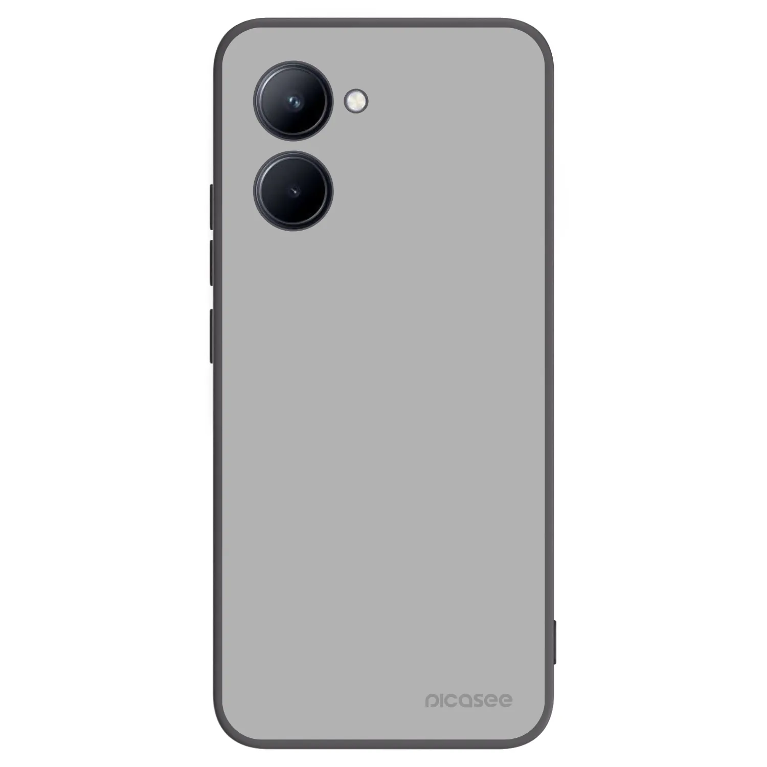 Picasee silikónový čierny obal pre Realme C33 (2023) - Stone