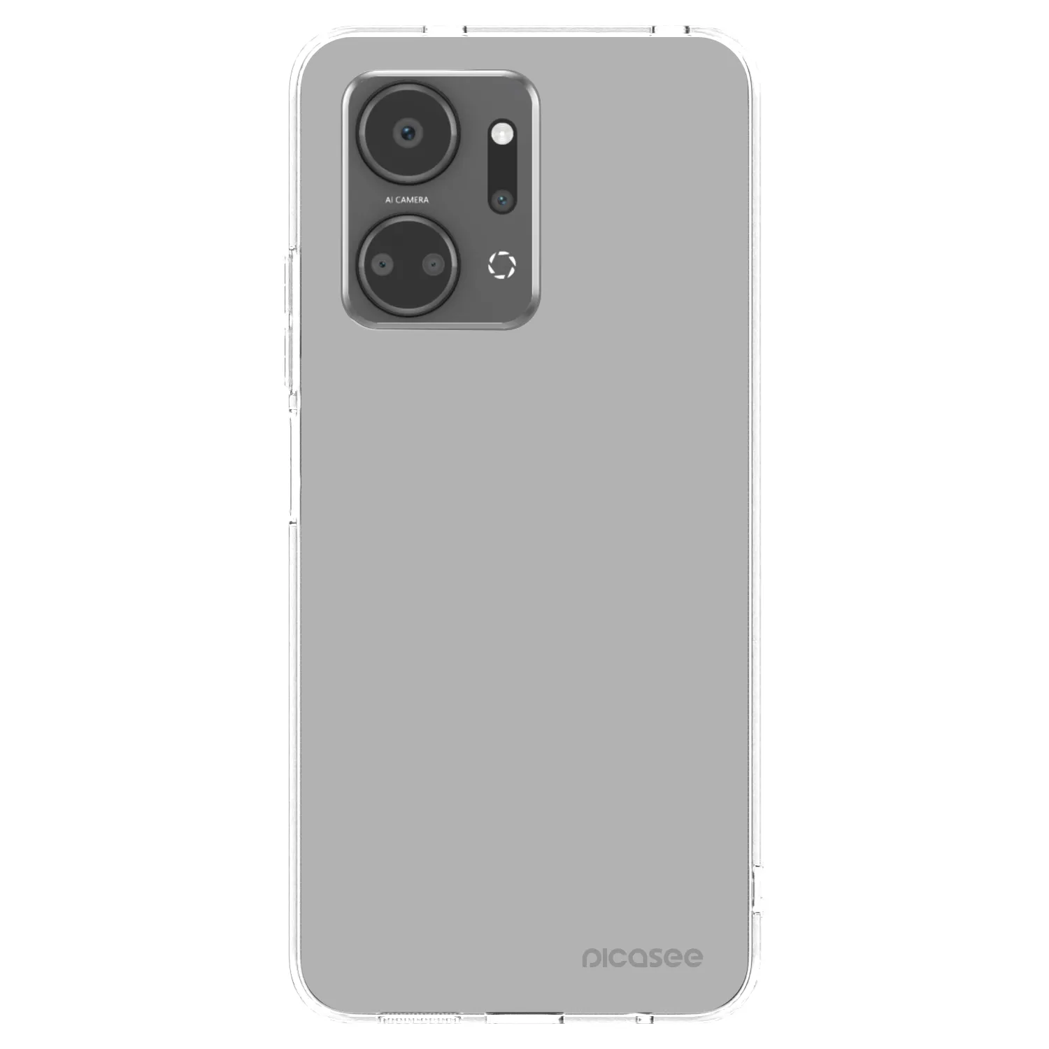 Picasee silikónový prehľadný obal pre Honor X7a - Stone