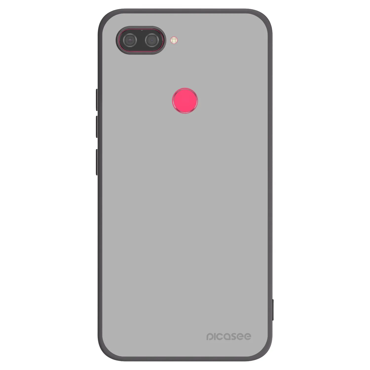 Picasee silikónový čierny obal pre Xiaomi Mi 8 Lite - Stone