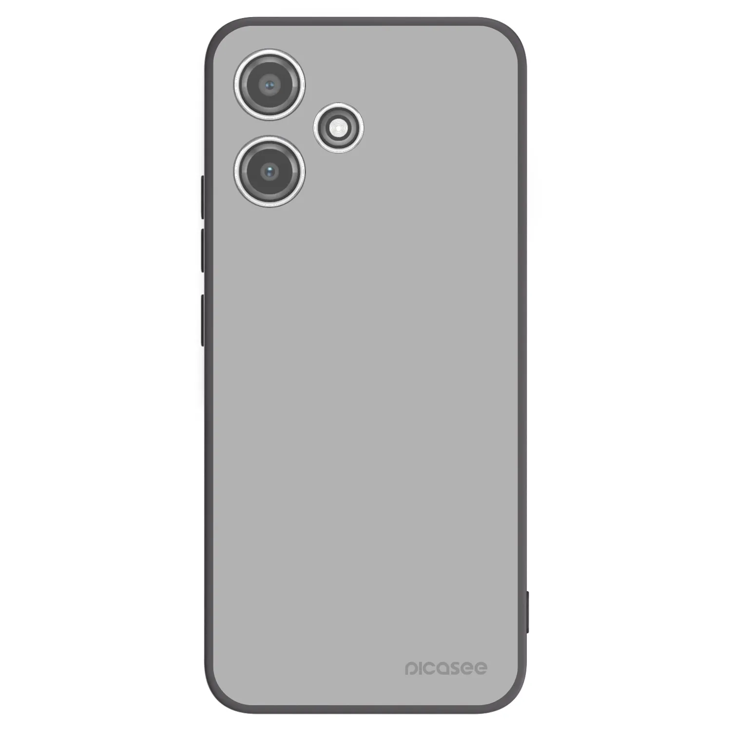 Picasee silikónový čierny obal pre Xiaomi Redmi 12 5G - Stone