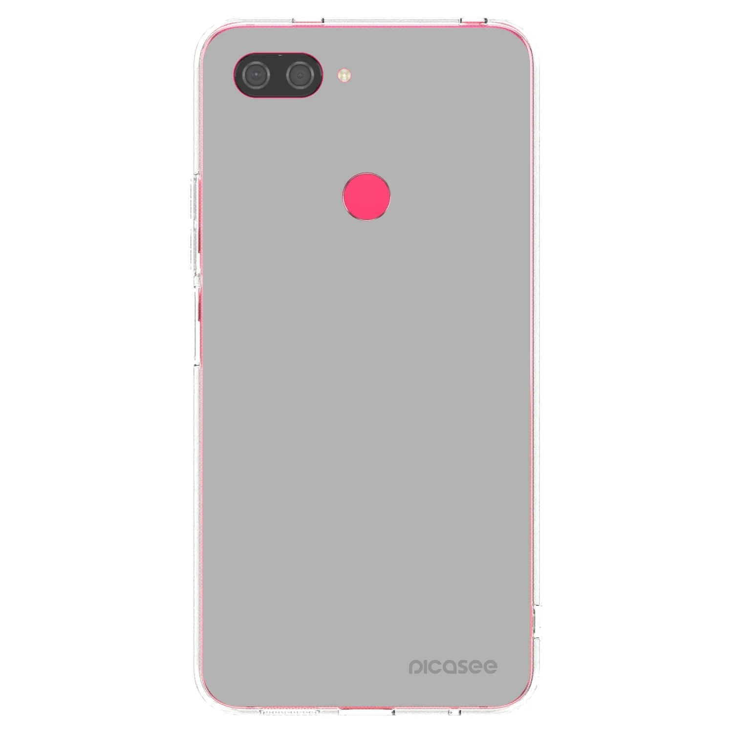 Picasee silikónový prehľadný obal pre Xiaomi Mi 8 Lite - Stone