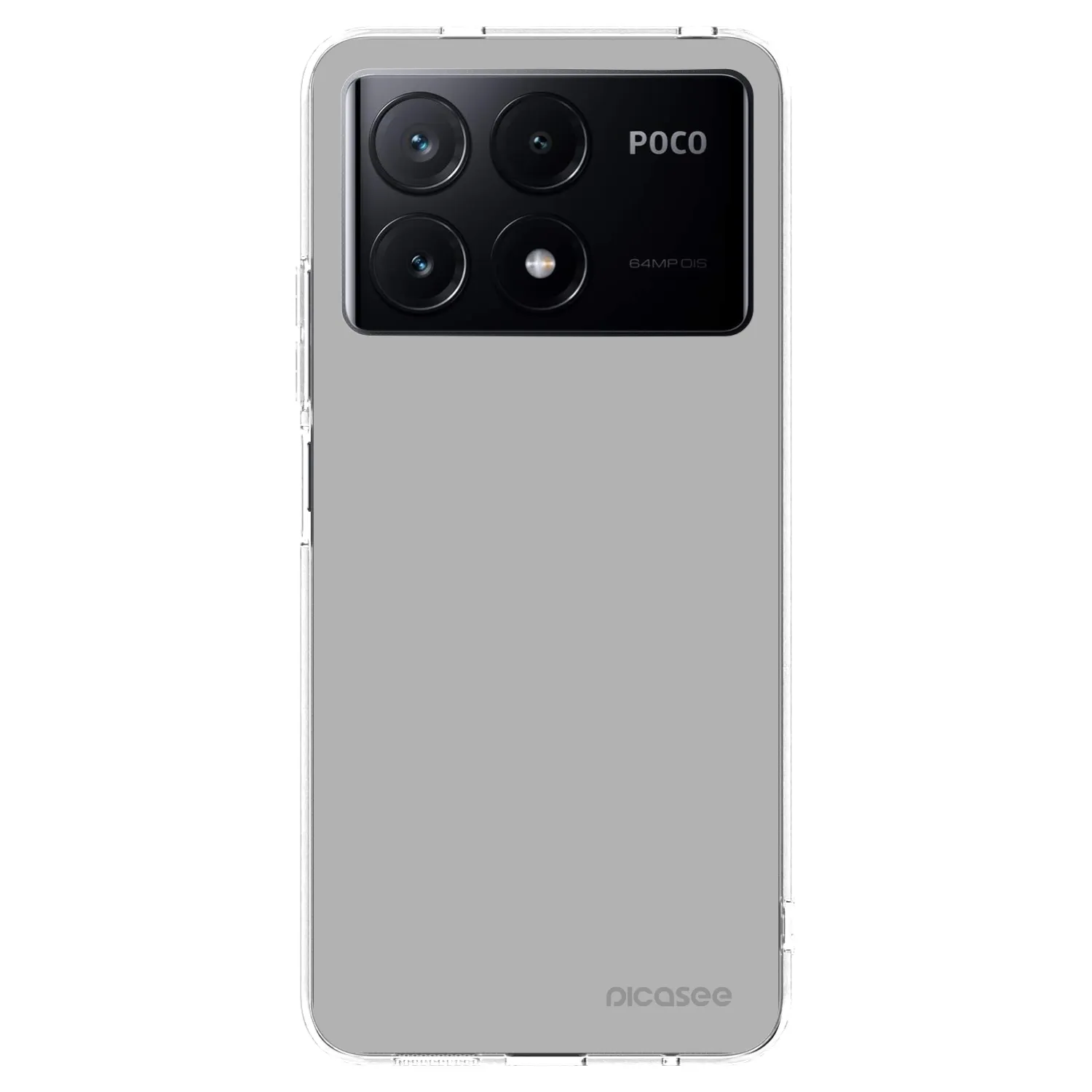 Picasee silikónový prehľadný obal pre Xiaomi Poco X6 Pro - Stone