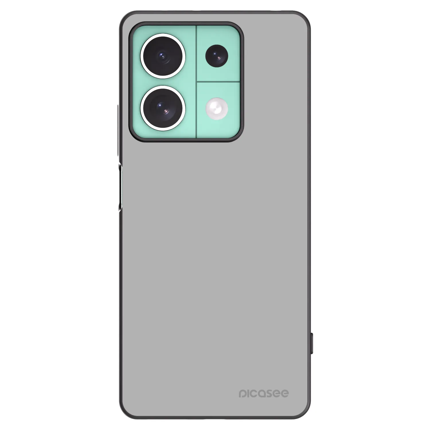 Picasee silikónový čierny obal pre Xiaomi Redmi Note 13 5G - Stone