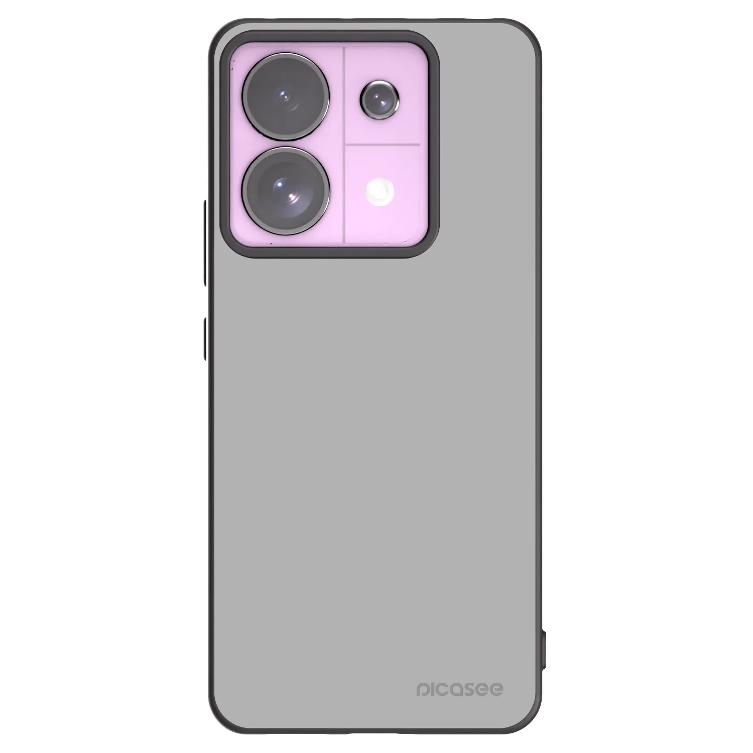Picasee silikónový čierny obal pre Xiaomi Redmi Note 13 Pro 5G - Stone