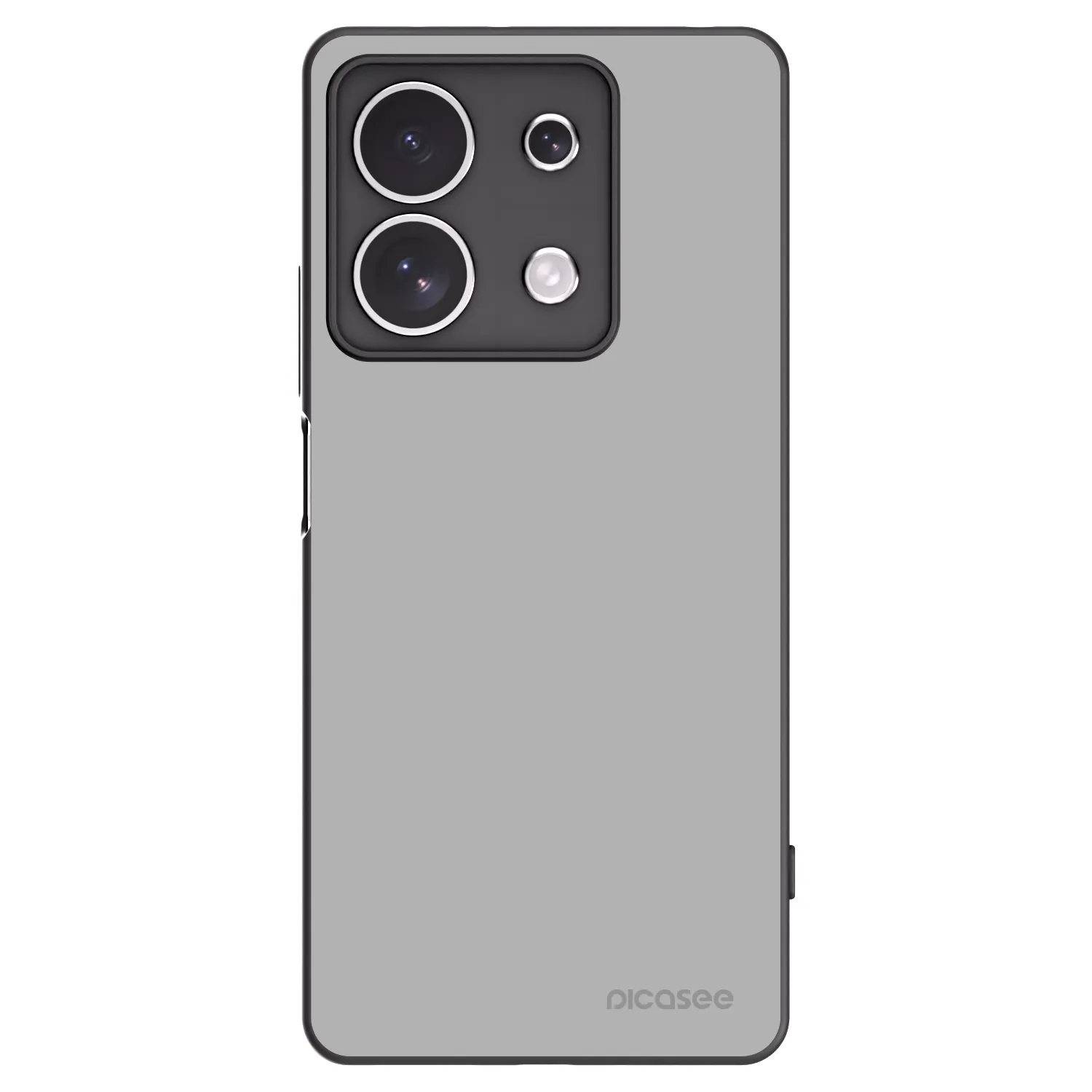 Picasee silikónový čierny obal pre Xiaomi Redmi Note 13 4G - Stone