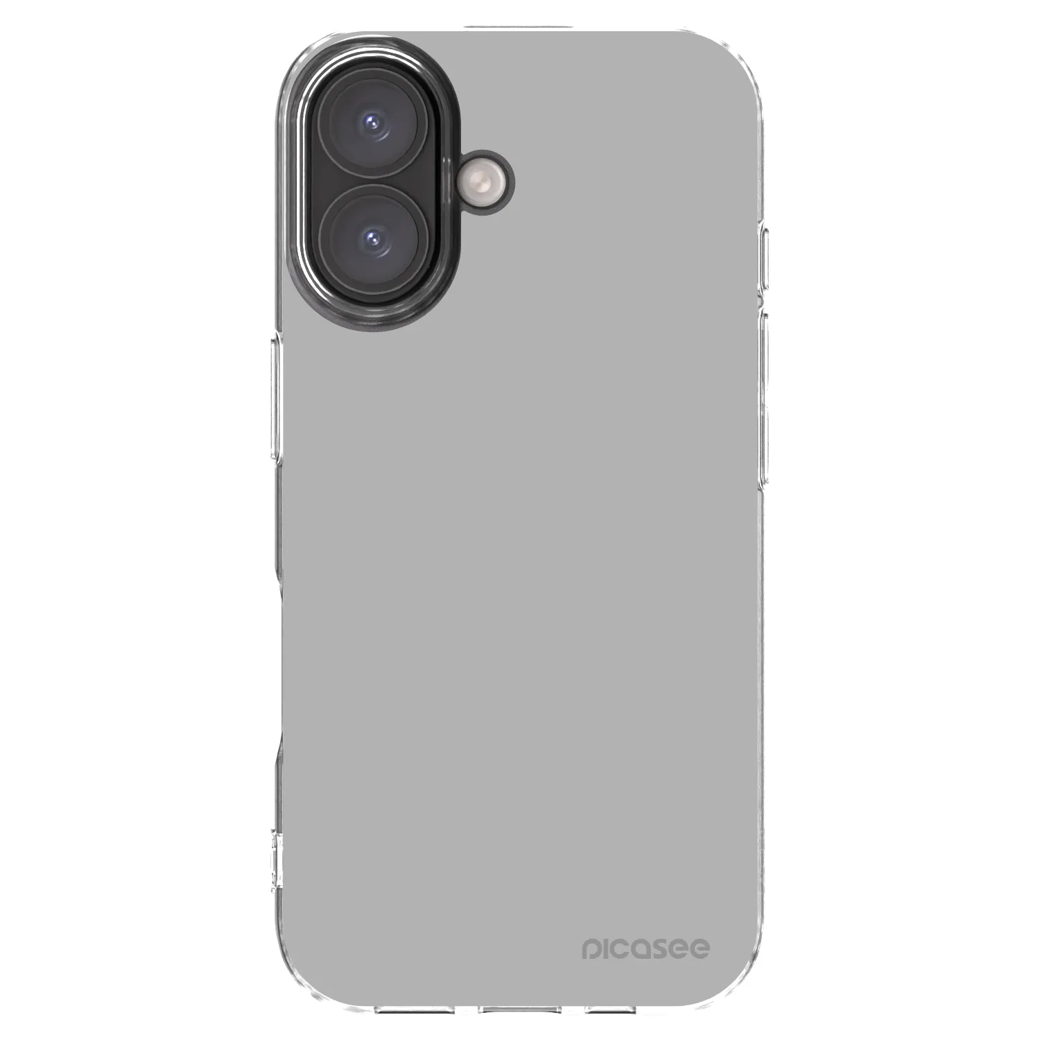 Picasee silikónový prehľadný obal pre Apple iPhone 16 - Stone