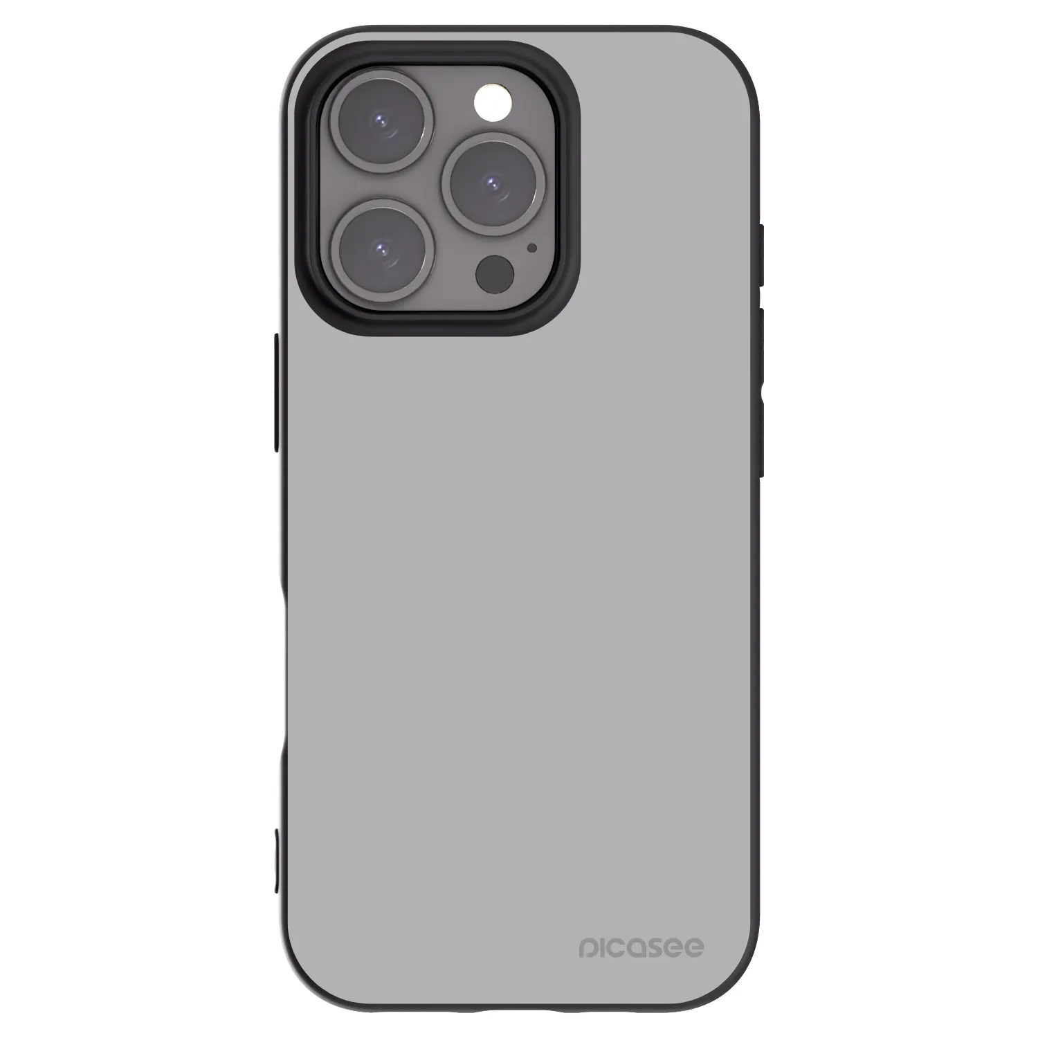 Picasee silikónový čierny obal pre Apple iPhone 16 Pro - Stone