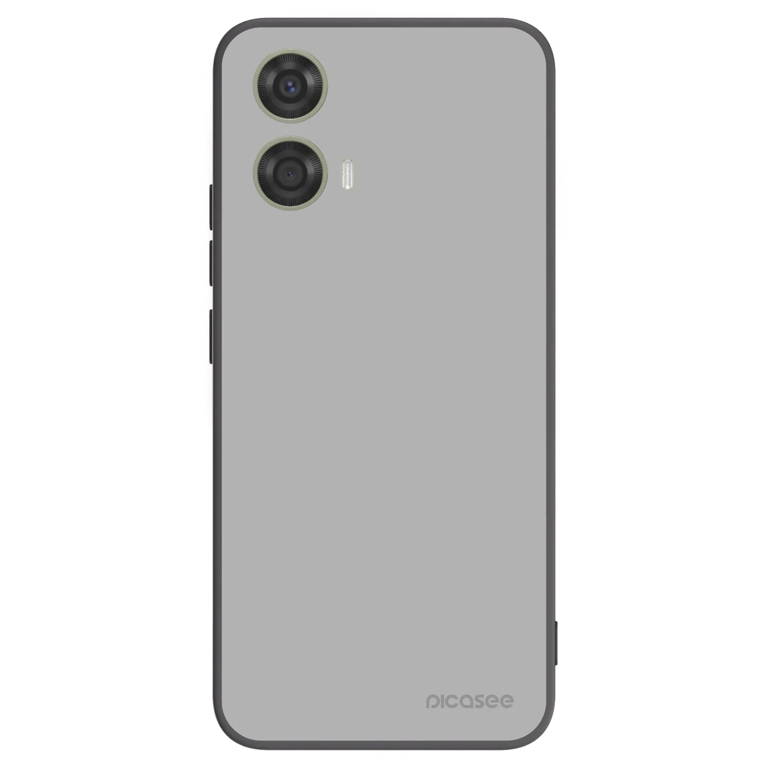 Picasee silikónový čierny obal pre Motorola Moto G24 - Stone