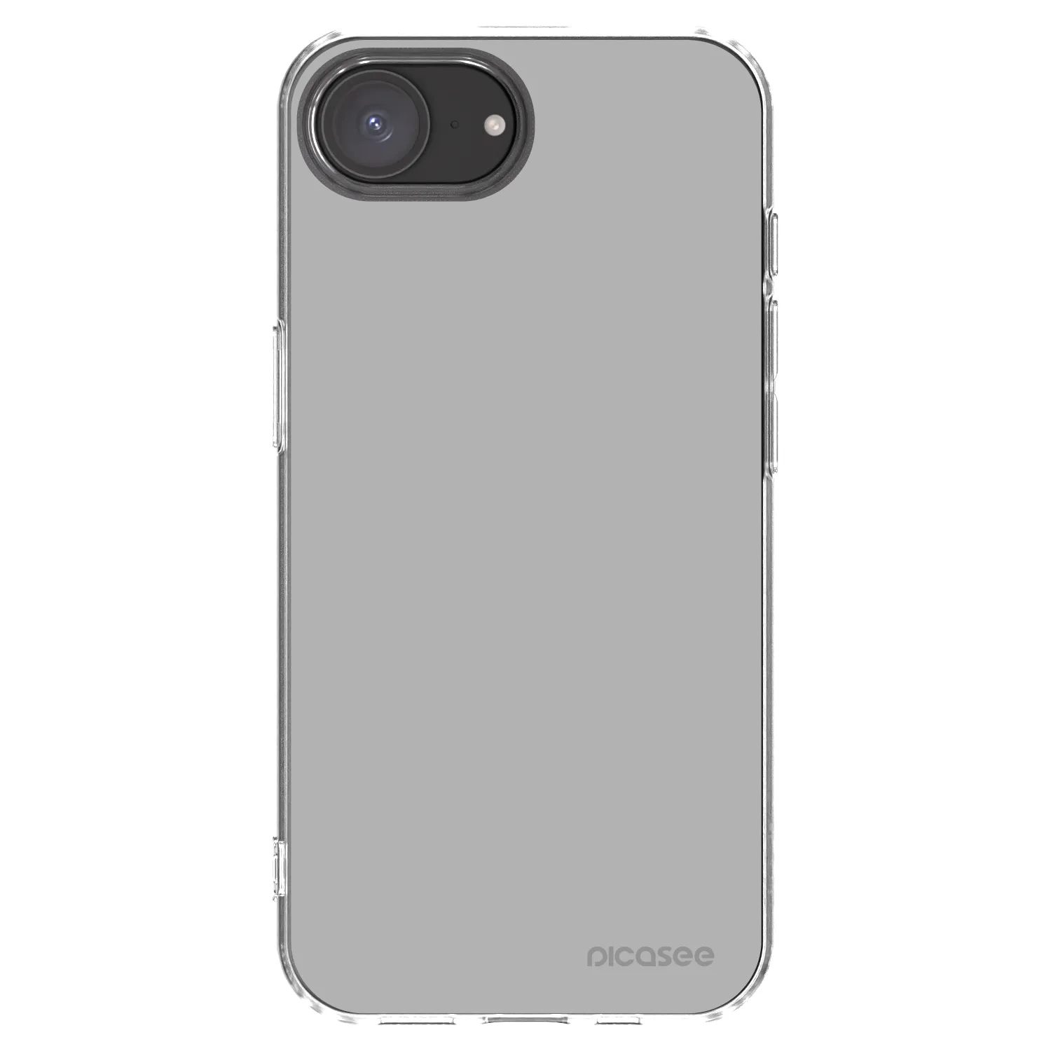 Picasee silikónový prehľadný obal pre Apple iPhone 16e - Stone