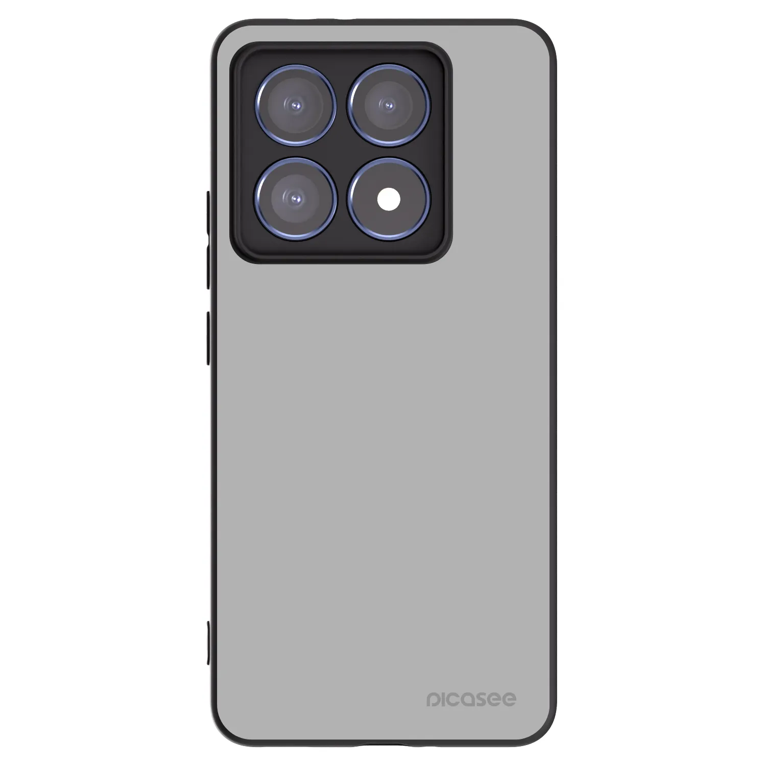 Picasee silikónový čierny obal pre Xiaomi 14T Pro - Stone