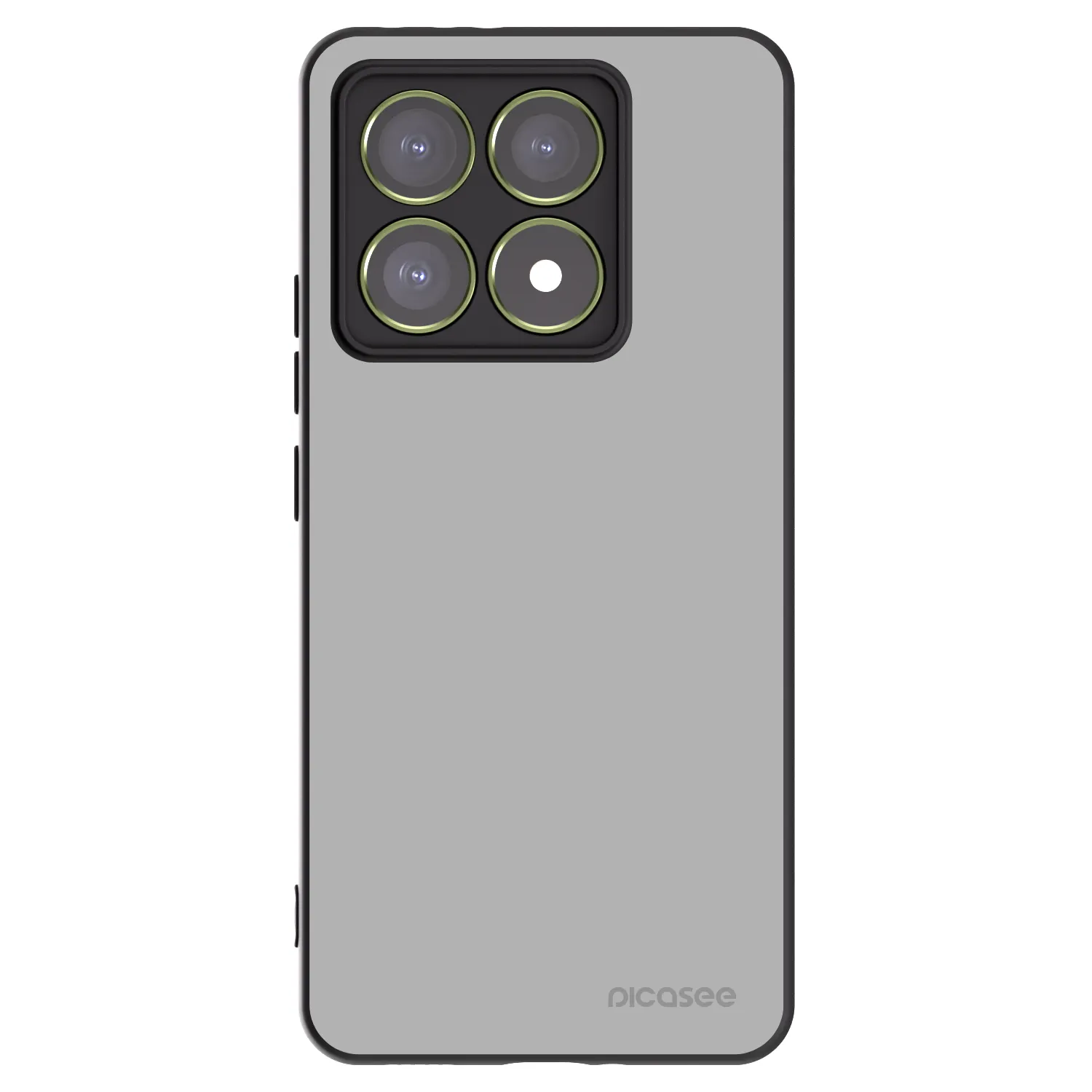 Picasee silikónový čierny obal pre Xiaomi 14T - Stone
