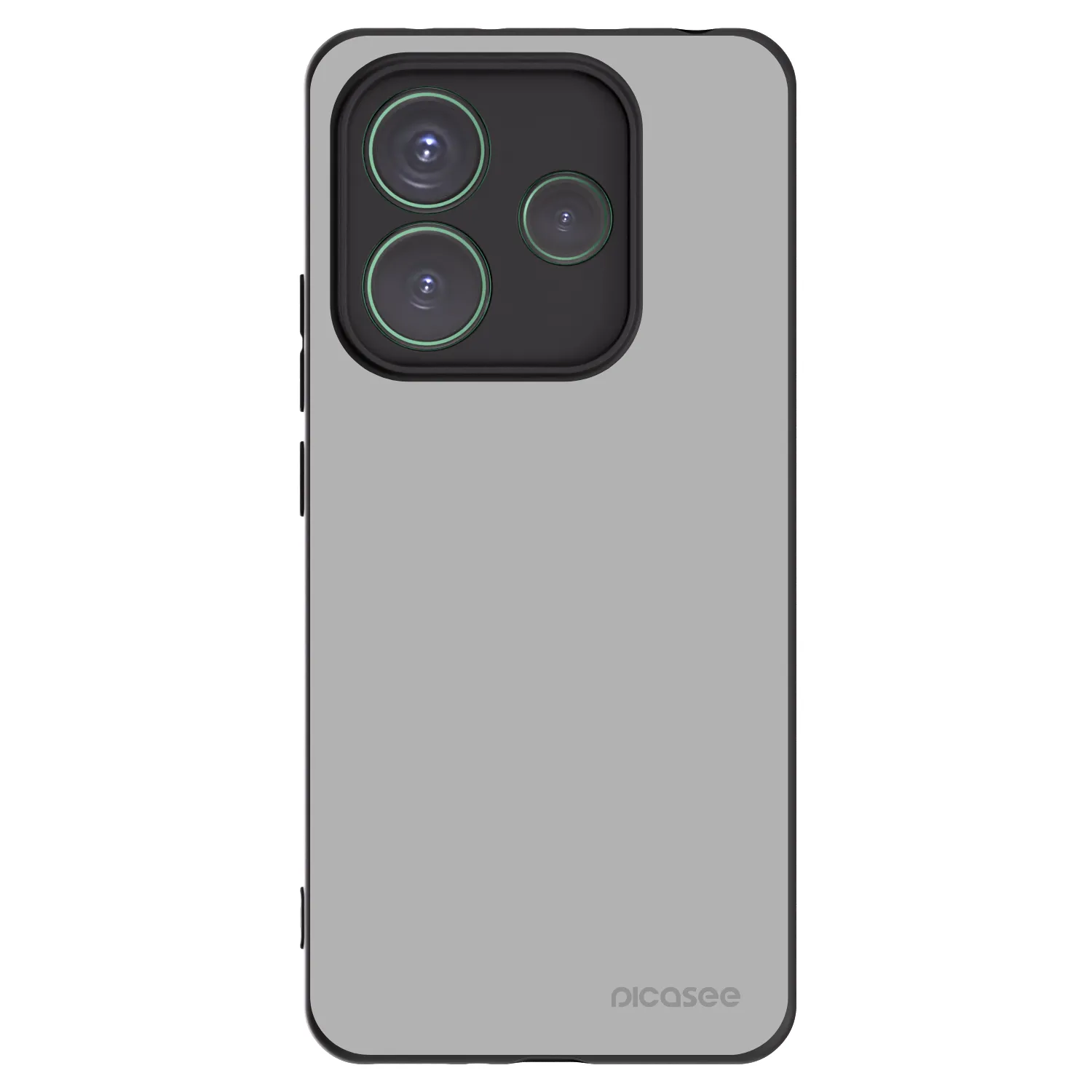 Silikónový čierny obal pre Xiaomi Redmi Note 14 5G - Stone