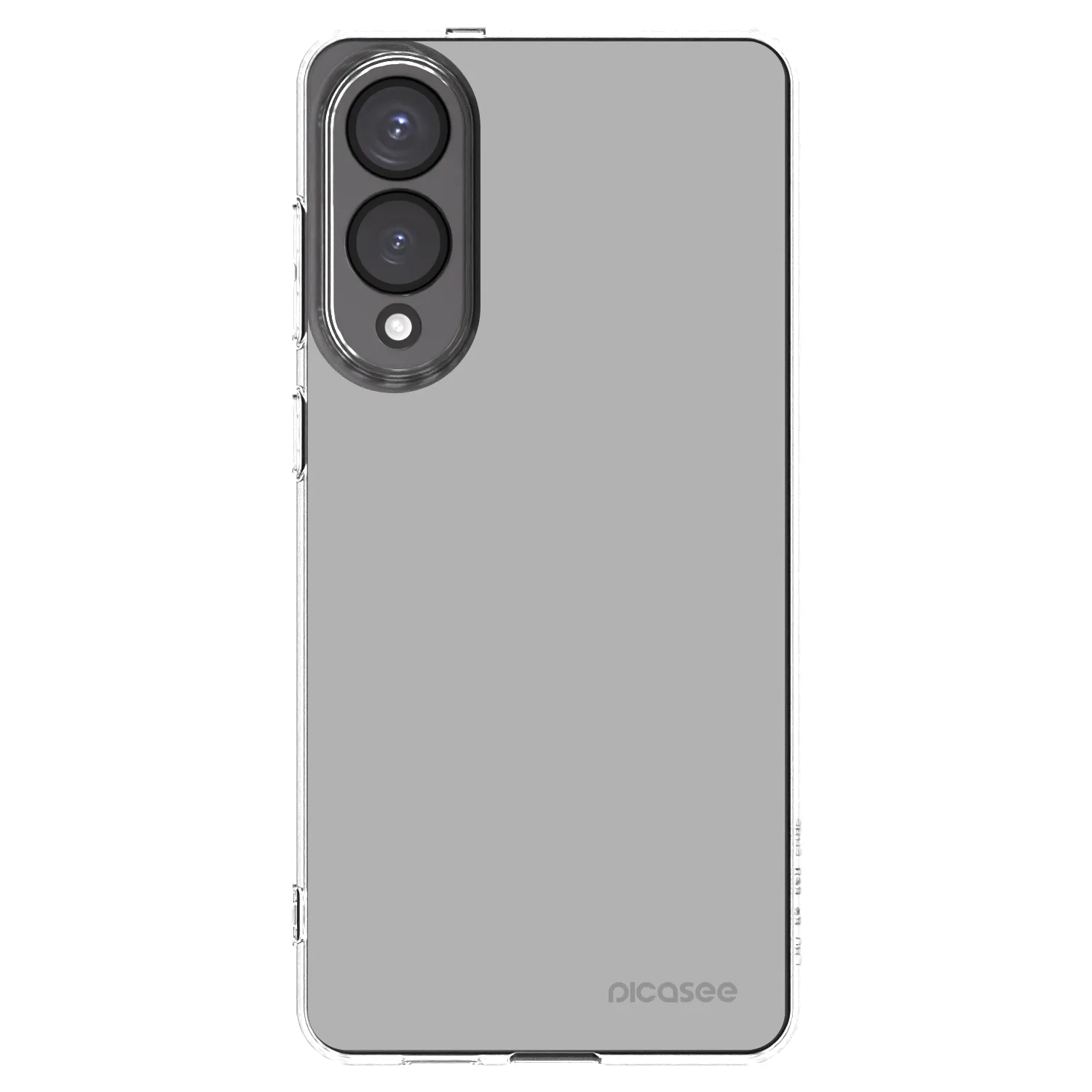 Picasee silikónový prehľadný obal pre Samsung Galaxy S25 Edge 5G - Stone