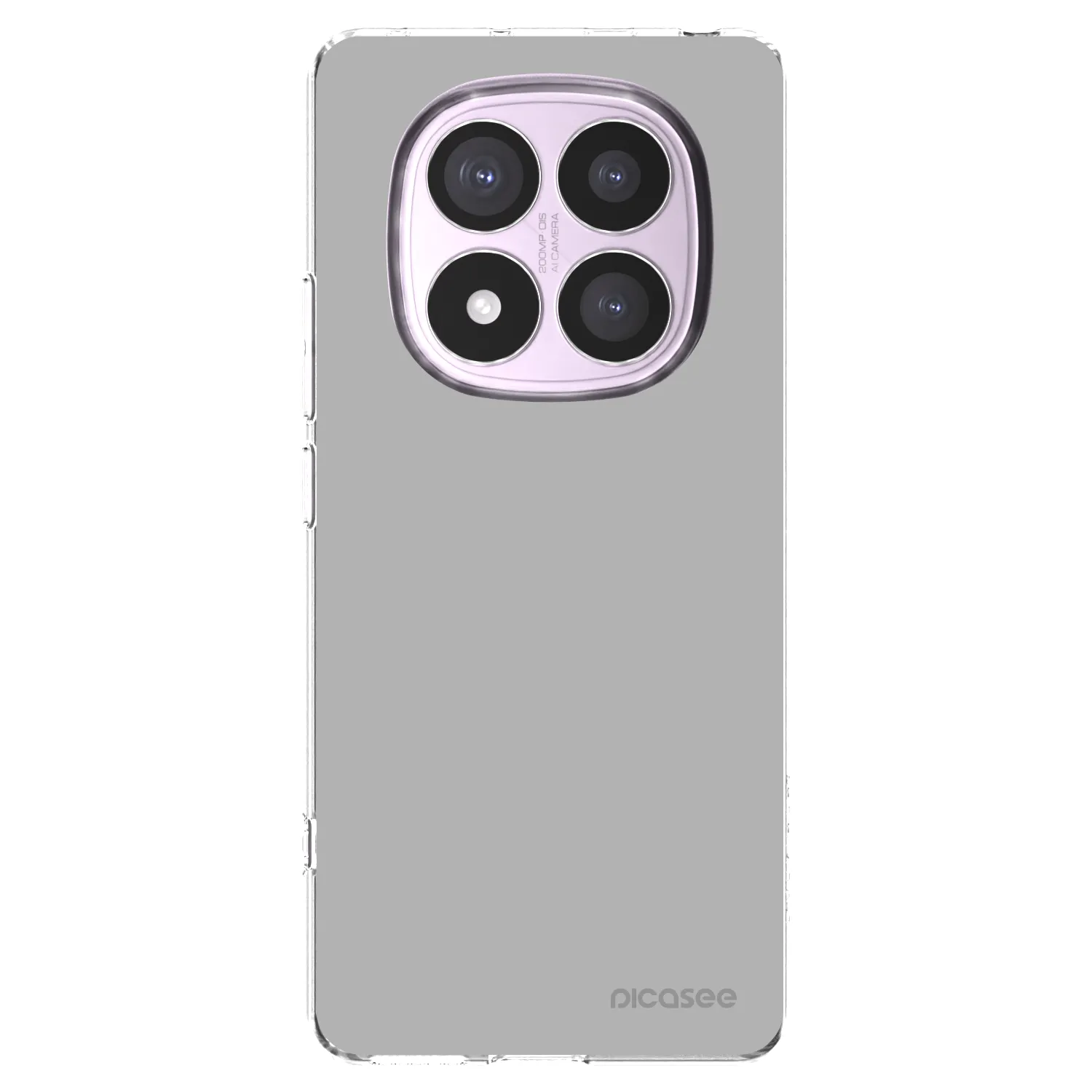 Silikónový prehľadný obal pre Xiaomi Redmi Note 14 Pro 4G - Stone