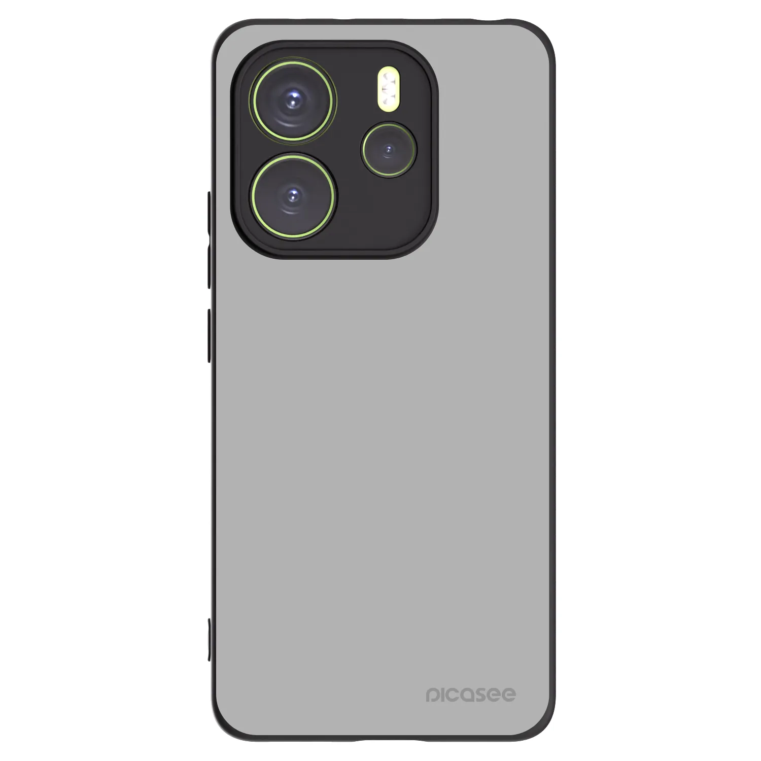 Silikónový čierny obal pre Xiaomi Redmi Note 14 4G - Stone
