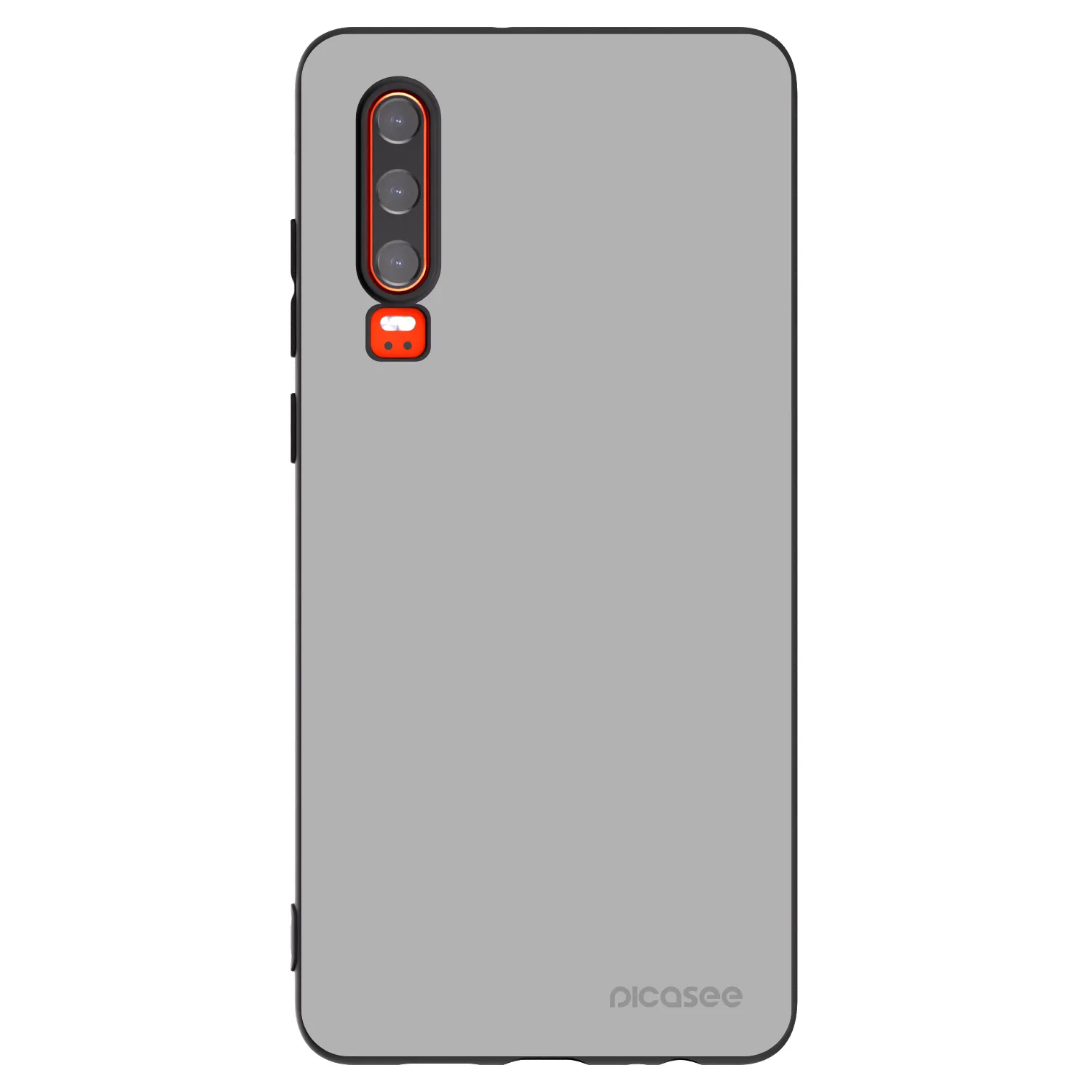 Picasee silikónový čierny obal pre Huawei P30 - Stone