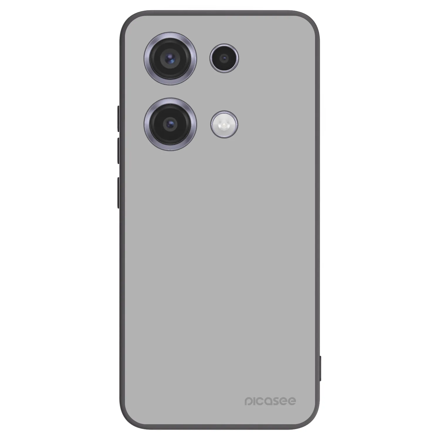 Picasee silikónový čierny obal pre Xiaomi Redmi Note 14S - Stone