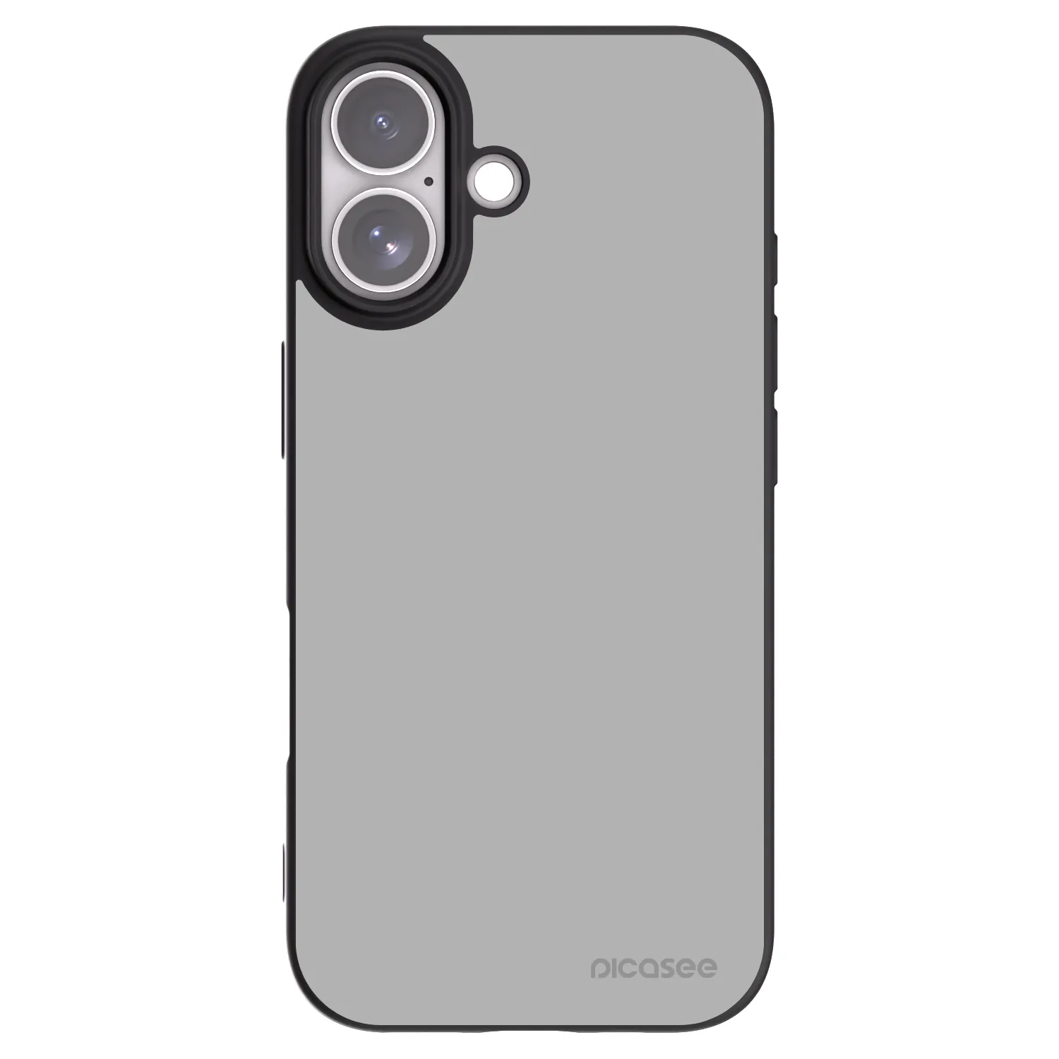 Picasee silikónový čierny obal pre Apple iPhone 17 - Stone