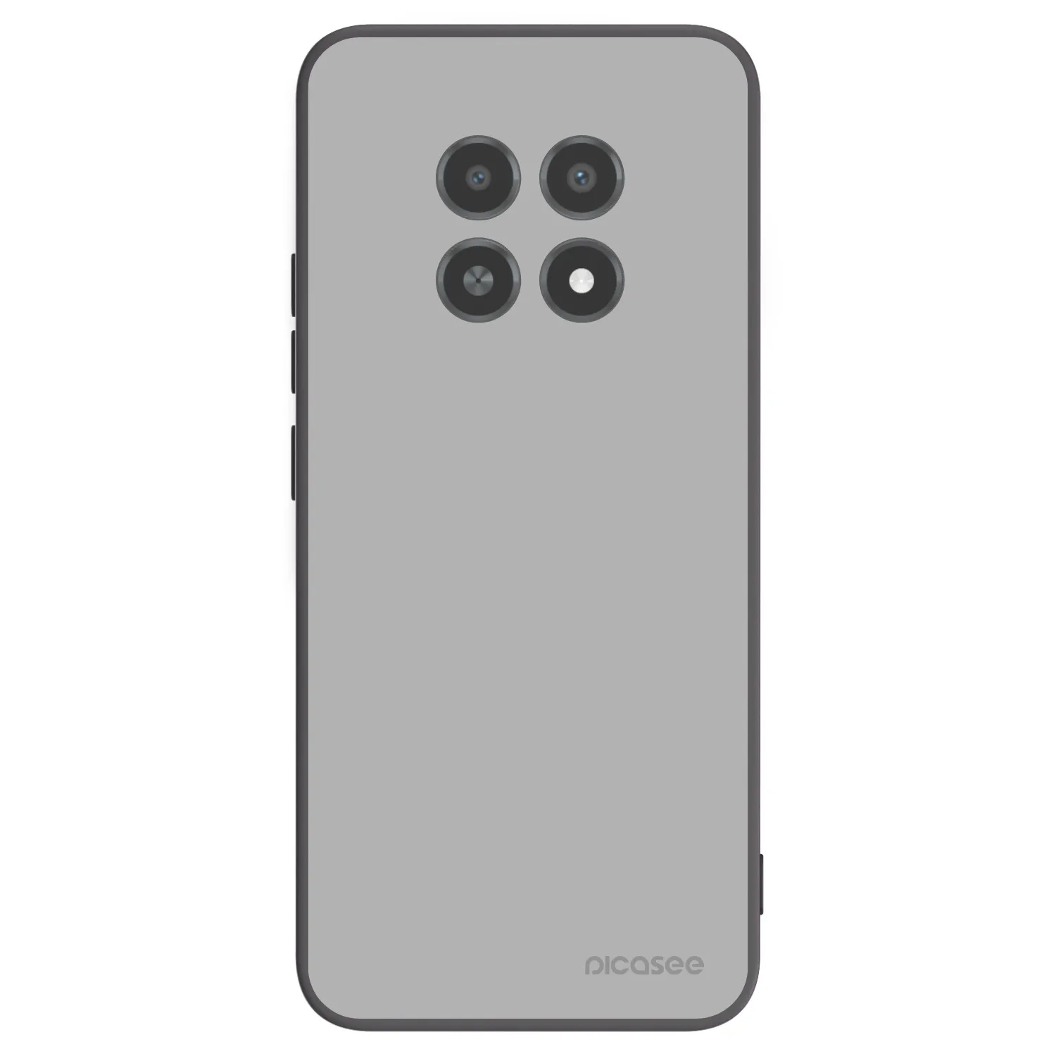 Picasee silikónový čierny obal pre Realme 12X - Stone