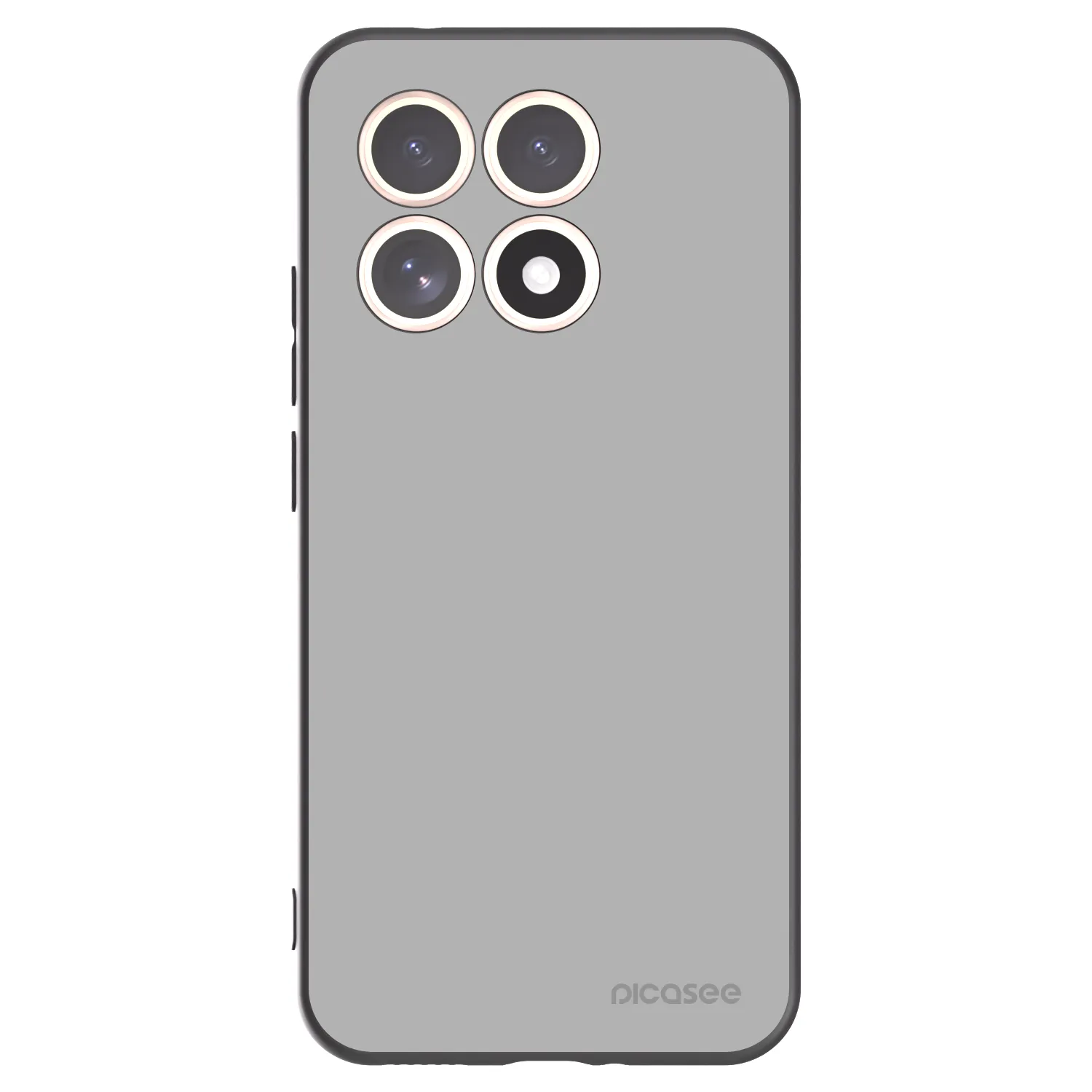 Picasee silikónový čierny obal pre Xiaomi 15T - Stone
