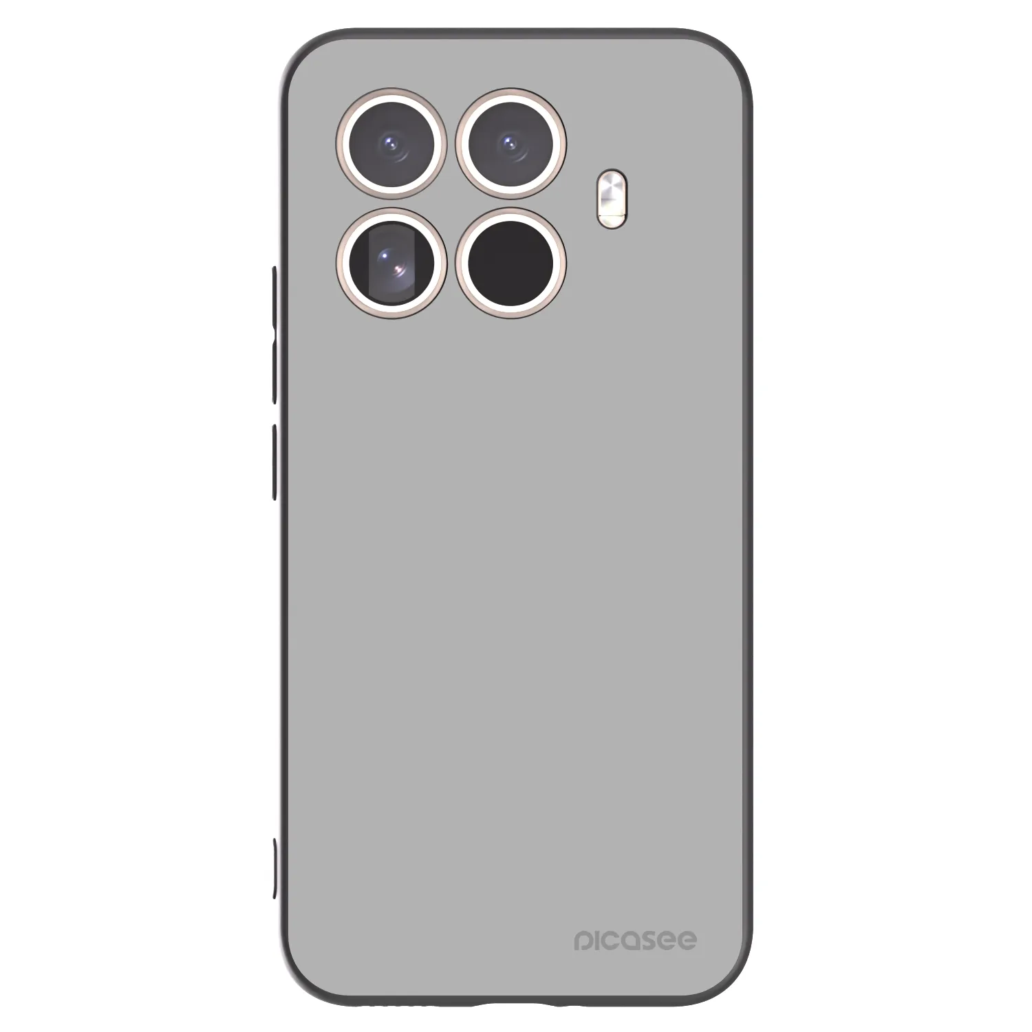 Picasee silikónový čierny obal pre Xiaomi 15T Pro - Stone