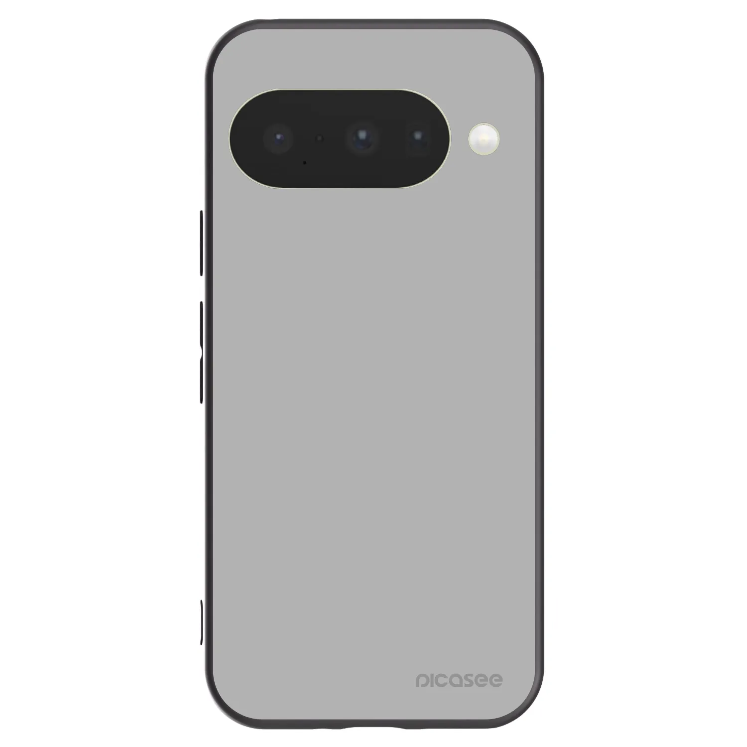 Picasee silikónový čierny obal pre Google Pixel 10 - Stone