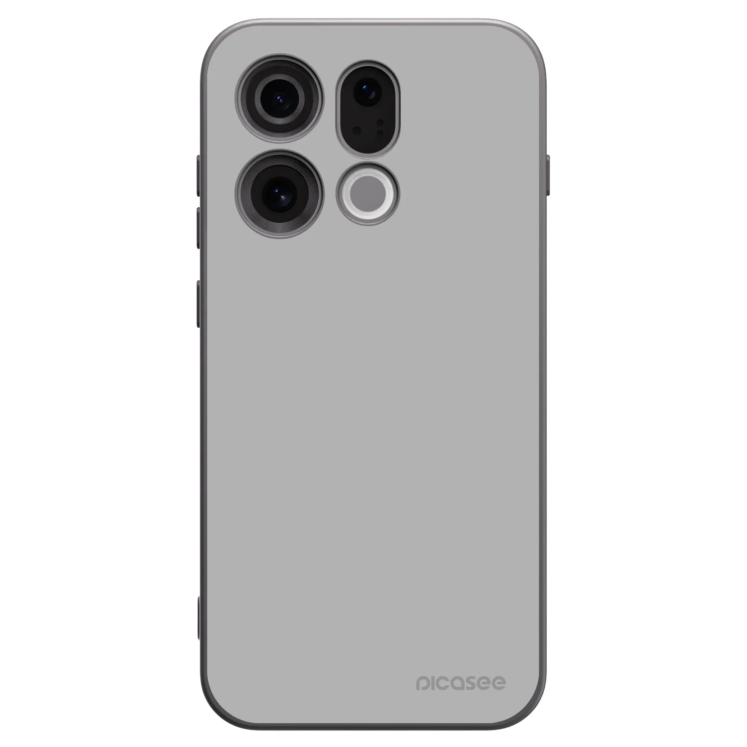 Picasee silikónový čierny obal pre OPPO Find X9 - Stone