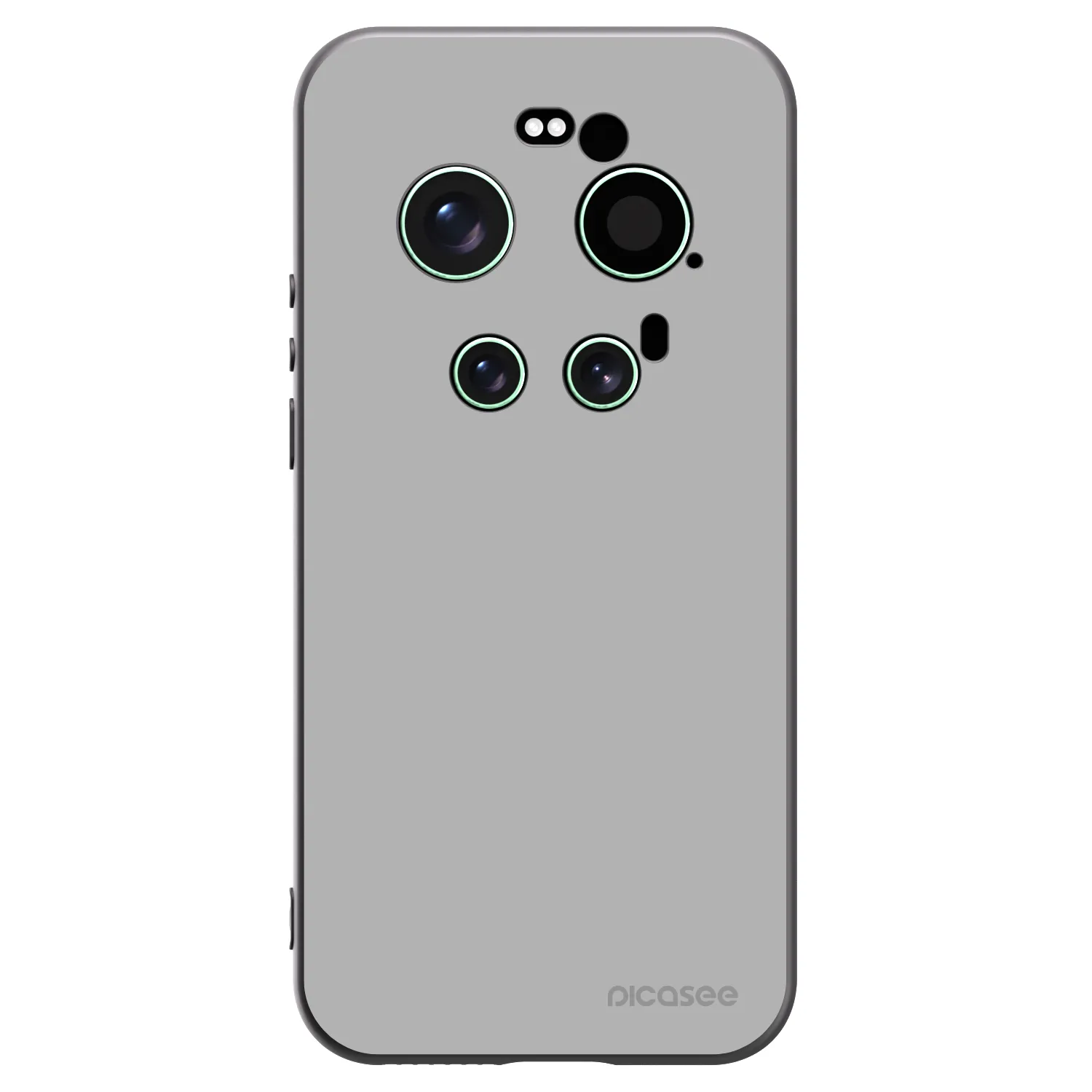 Picasee silikónový čierny obal pre Xiaomi 17 Ultra - Stone