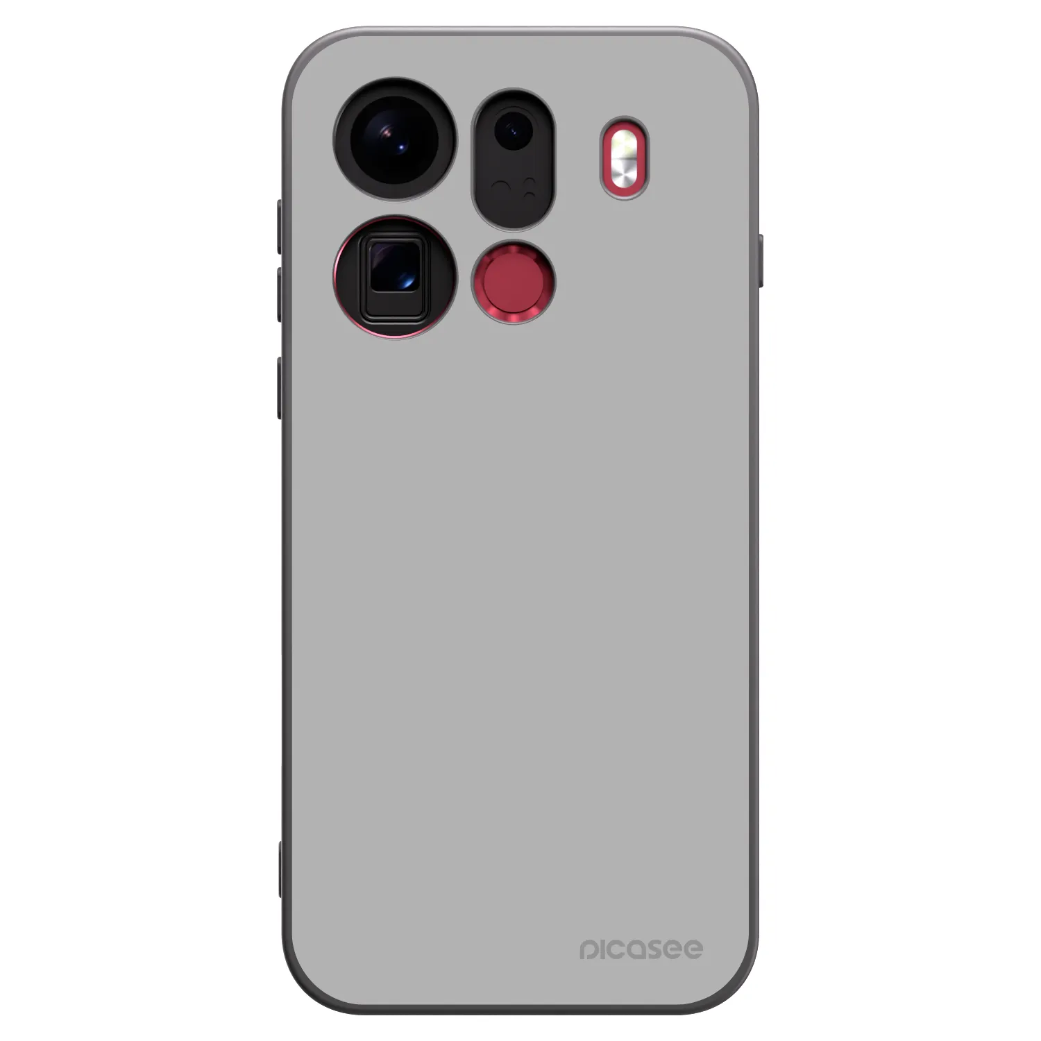 Picasee silikónový čierny obal pre OPPO Find X9 Pro - Stone
