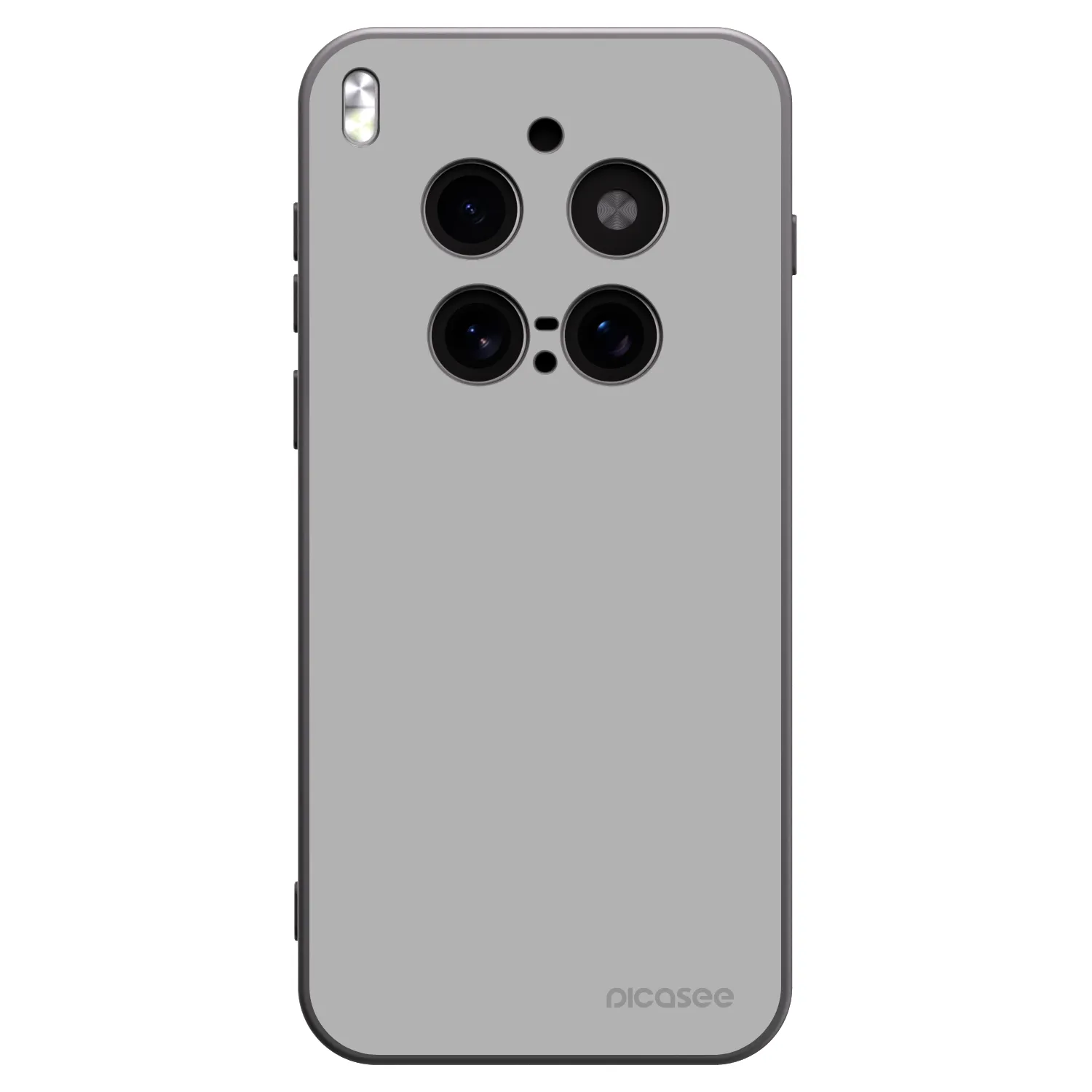 Picasee silikónový čierny obal pre Vivo X300 Pro - Stone