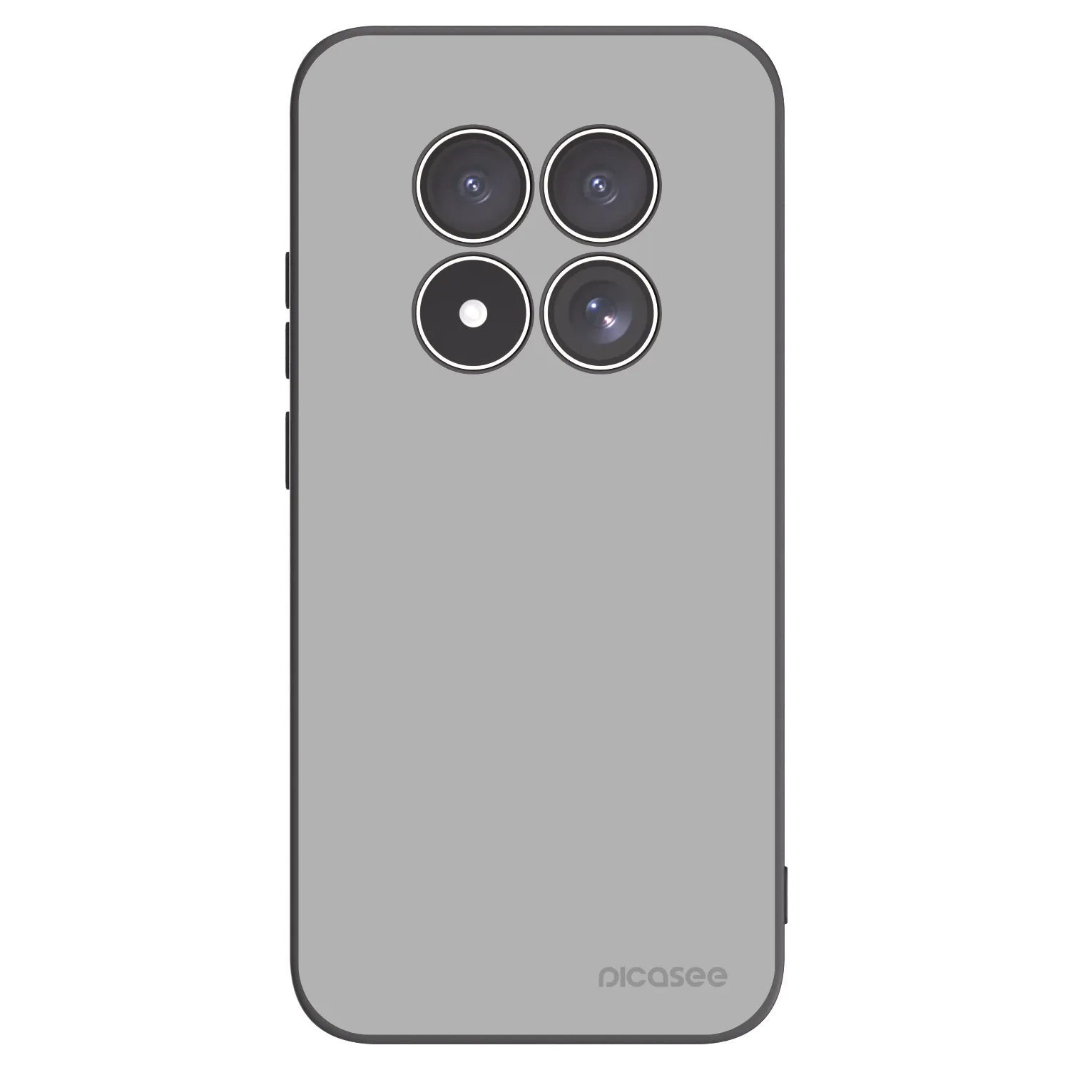Picasee silikónový čierny obal pre Xiaomi Redmi Note 15 Pro 5G - Stone