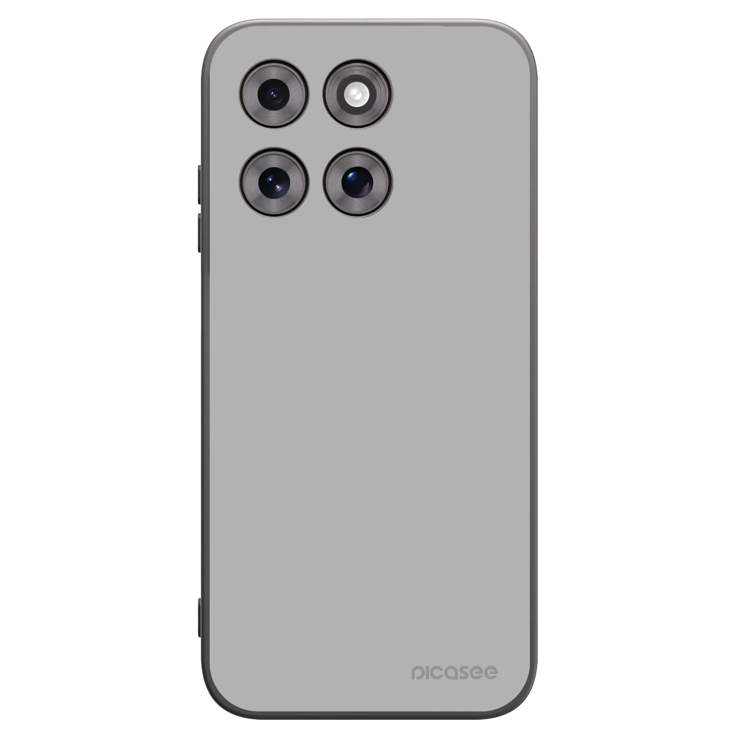 Picasee silikónový čierny obal pre Motorola Moto G77 - Stone