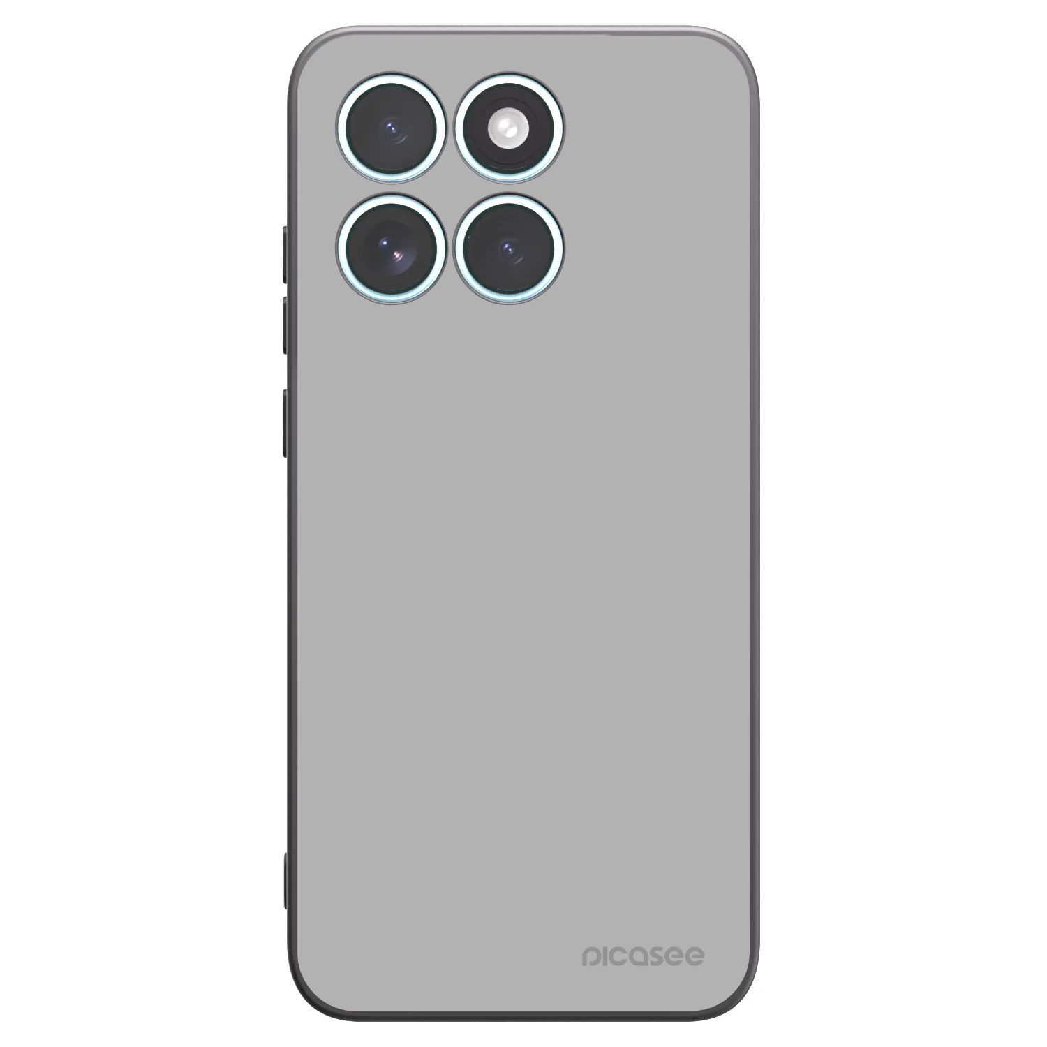 Picasee silikónový čierny obal pre Motorola Edge 70 Fusion - Stone