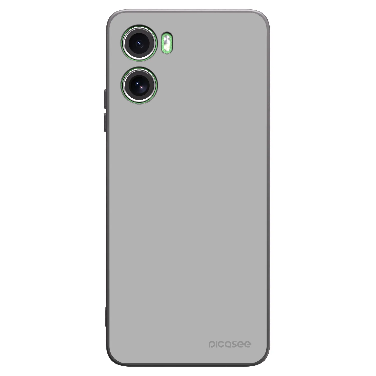 Picasee silikónový čierny obal pre Motorola Moto G06 - Stone