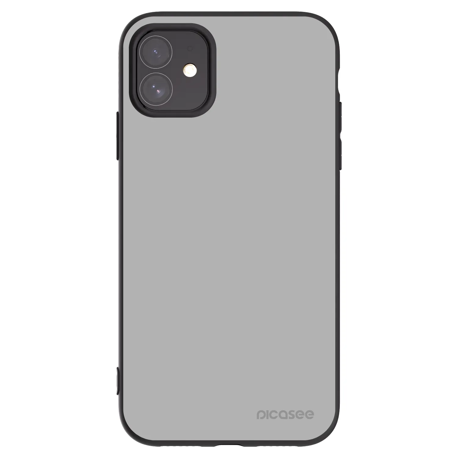 Picasee silikónový čierny obal pre Apple iPhone 11 - Stone
